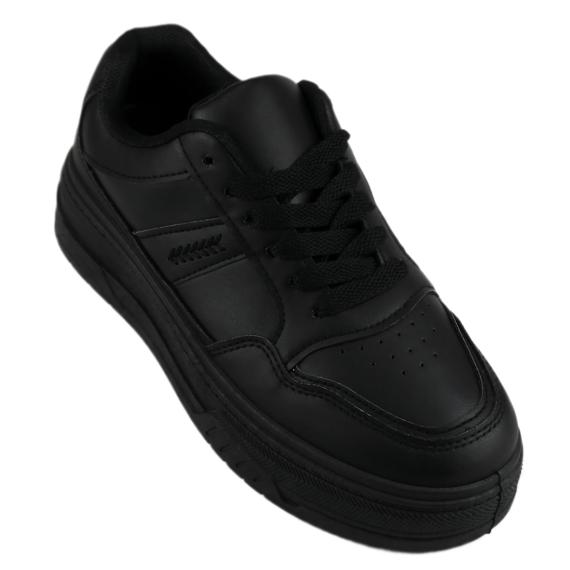 Zapatilla Escolar Unisex 11 Yassne Negro-2