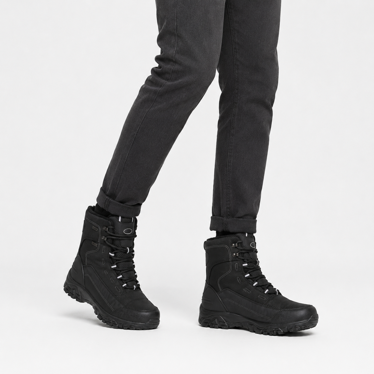 Botin Outdoor Hombre Invierno Térmico Caña Alta-1