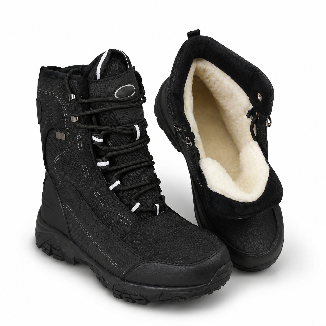 Botin Outdoor Hombre Invierno Térmico Caña Alta-5