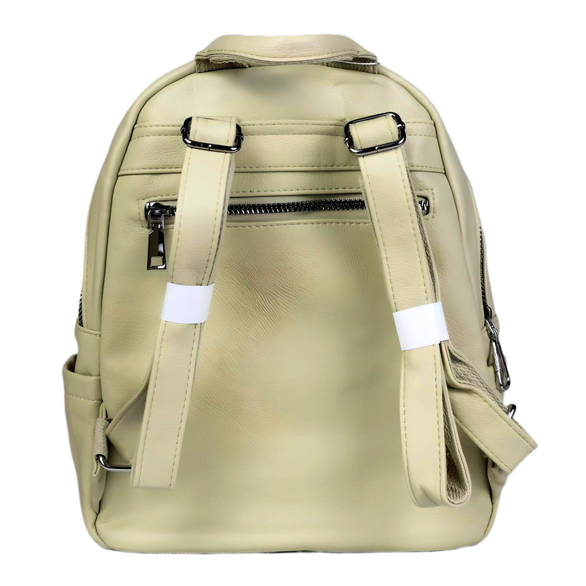 Mochila Mujer 12-1 Beige Yassne-2