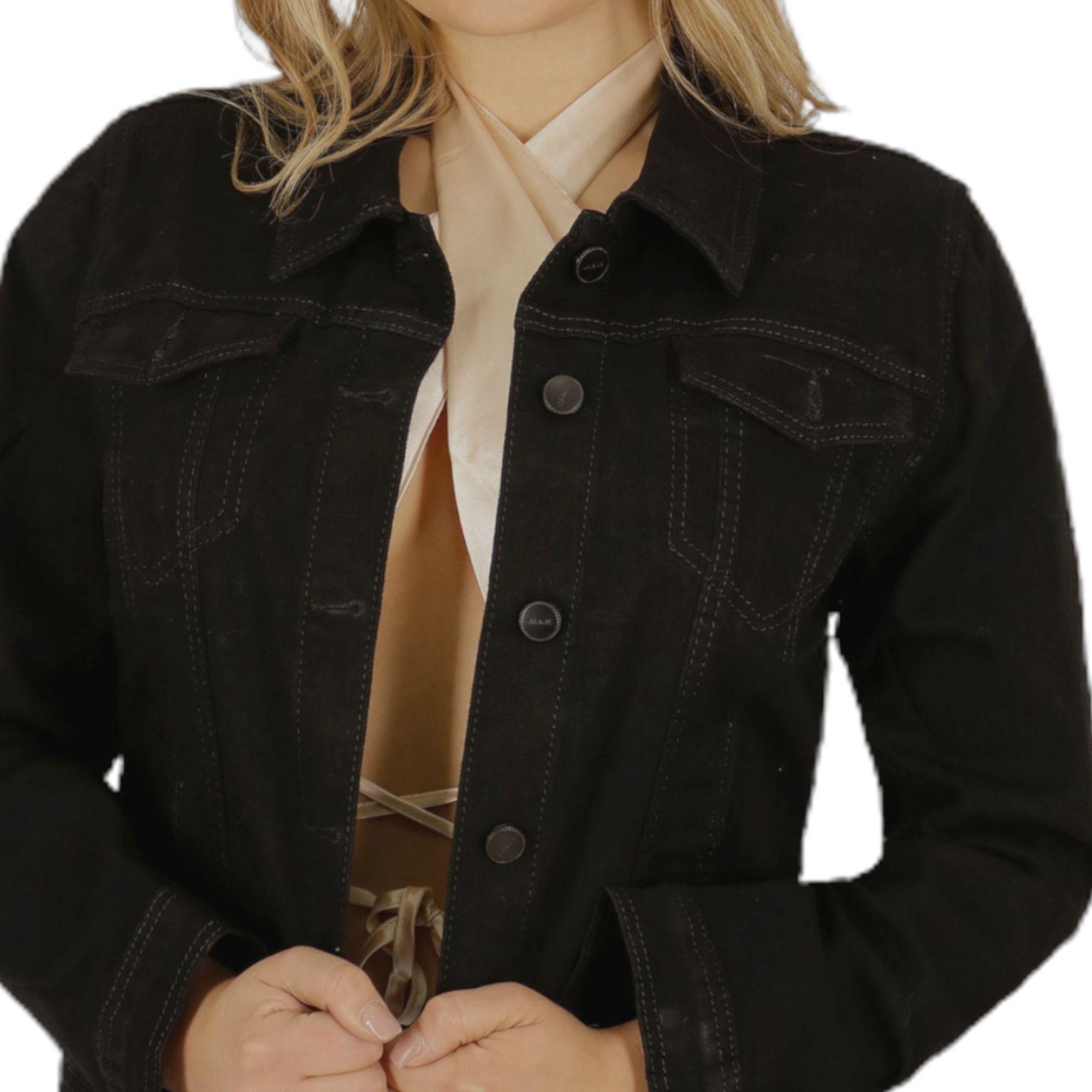 Chaqueta de Mezclilla para Mujer J17  Yassne-2