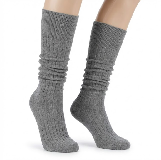 Pack de 3 Polaina Gris Escolar Ni a 81010-3