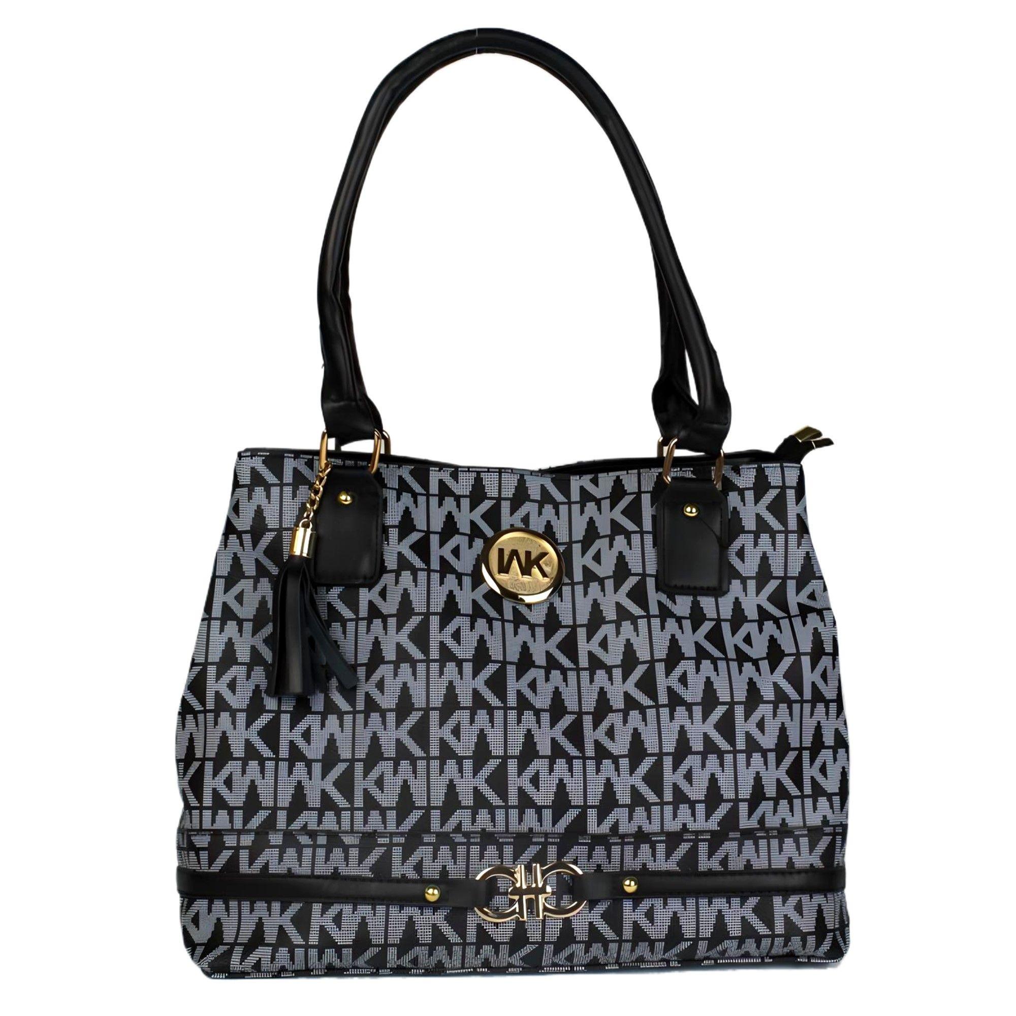Cartera Mujer WK Negro Yassne-0