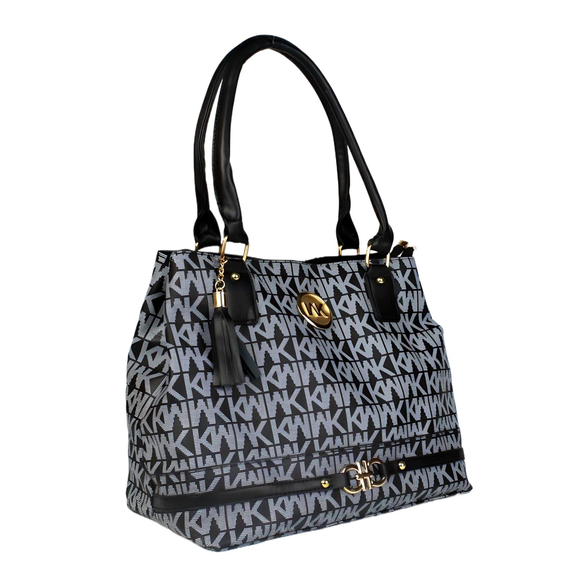 Cartera Mujer WK Negro Yassne-1