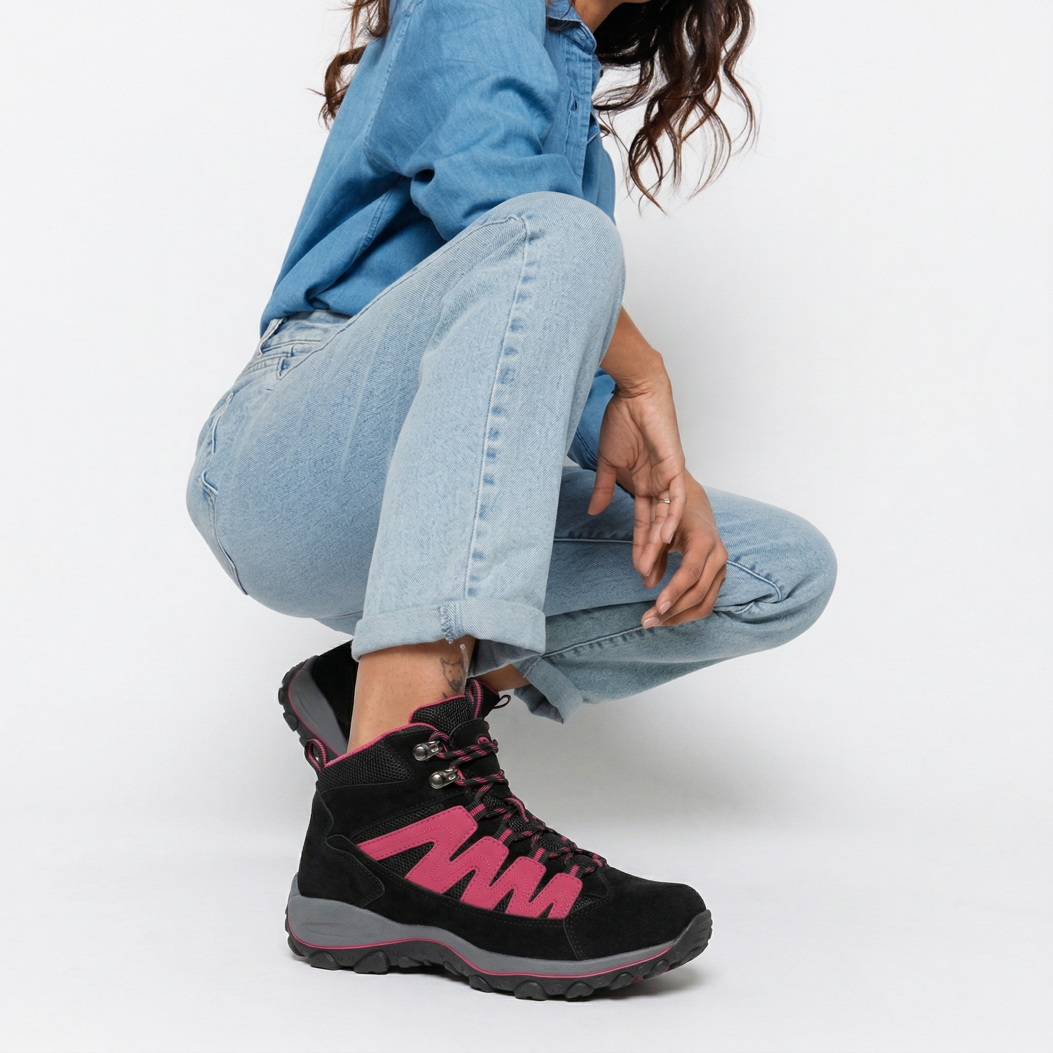 Zapatilla Mujer outdoor Trekking Carbin CB2116-1-4