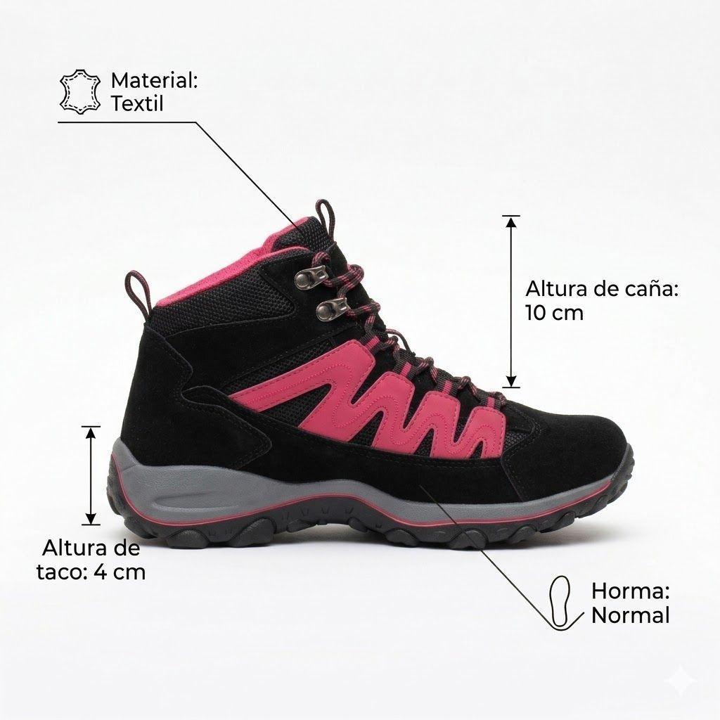 Zapatilla Mujer outdoor Trekking Carbin CB2116-1-5