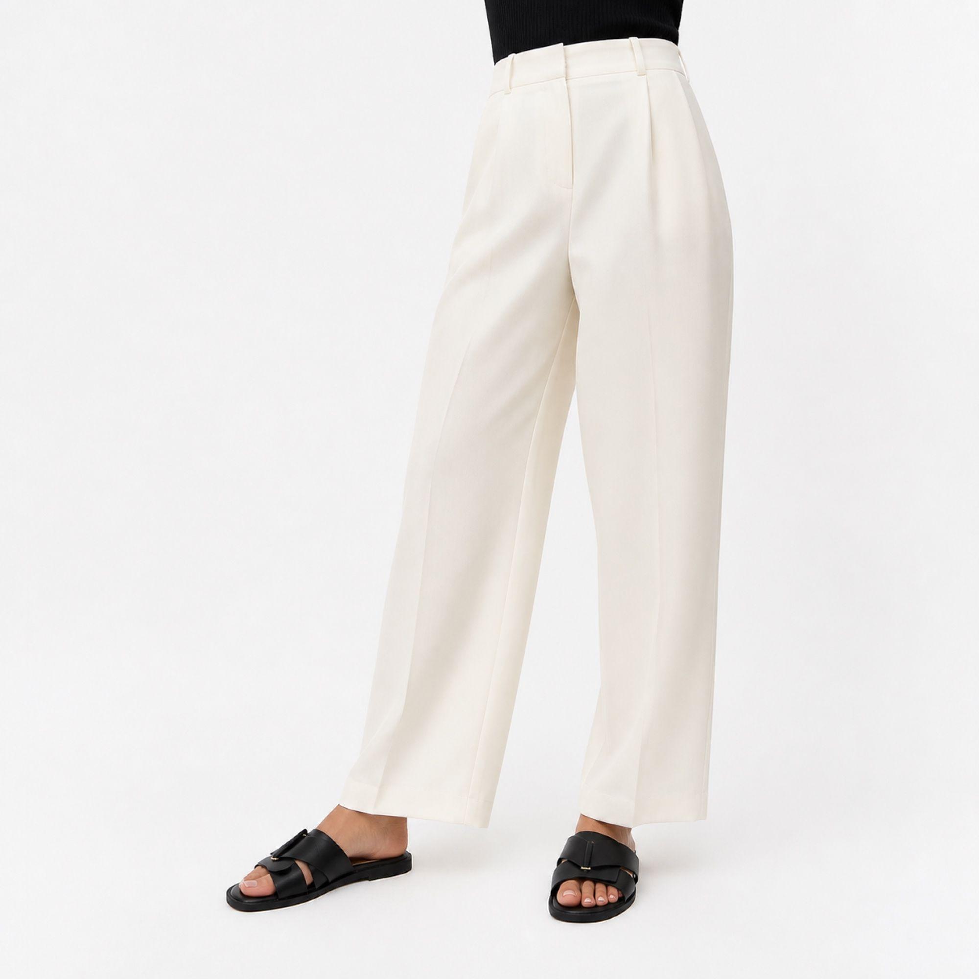Sandalia Mujer Elegante Plana Punta Abierta 6042-2