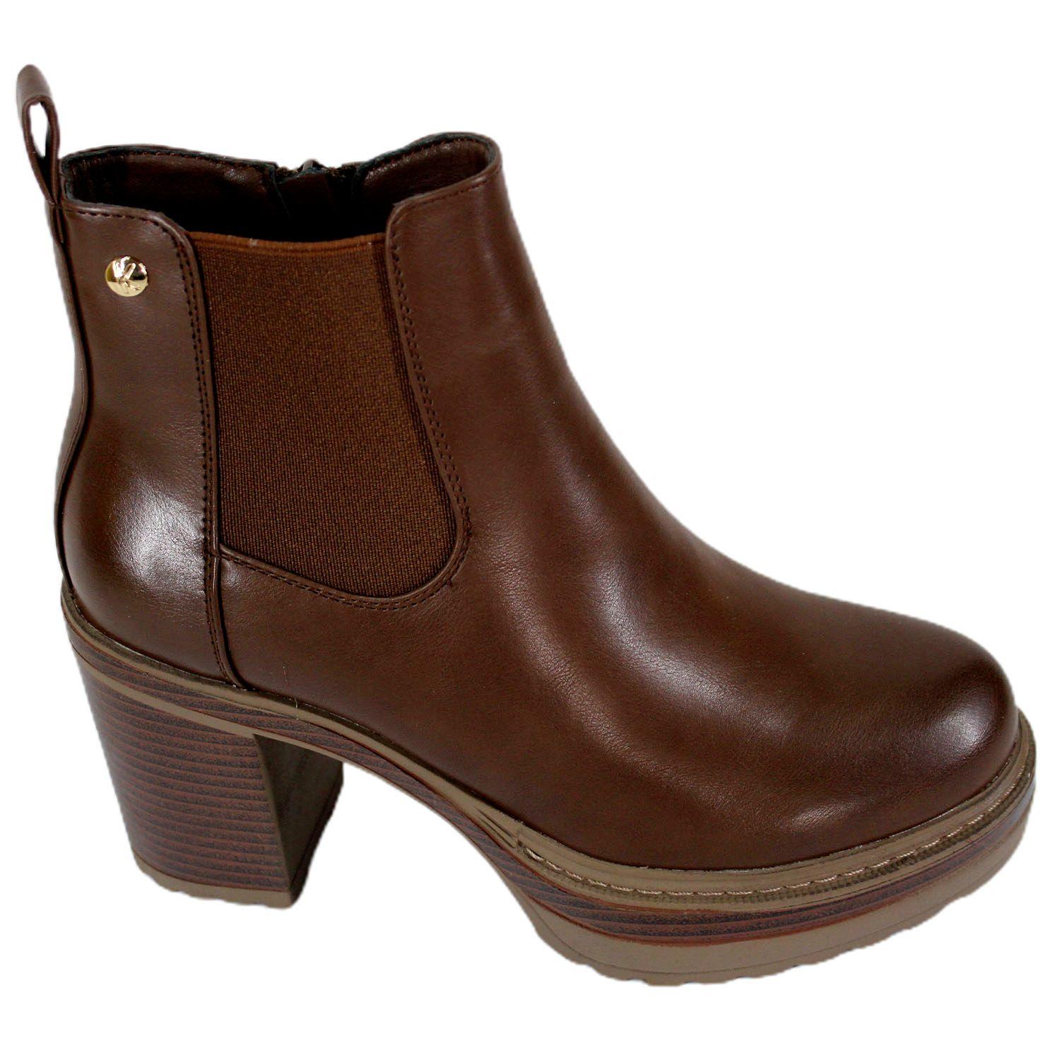 Botin Tacón Alto Plataforma Elegantes Qm07 Yasna-1