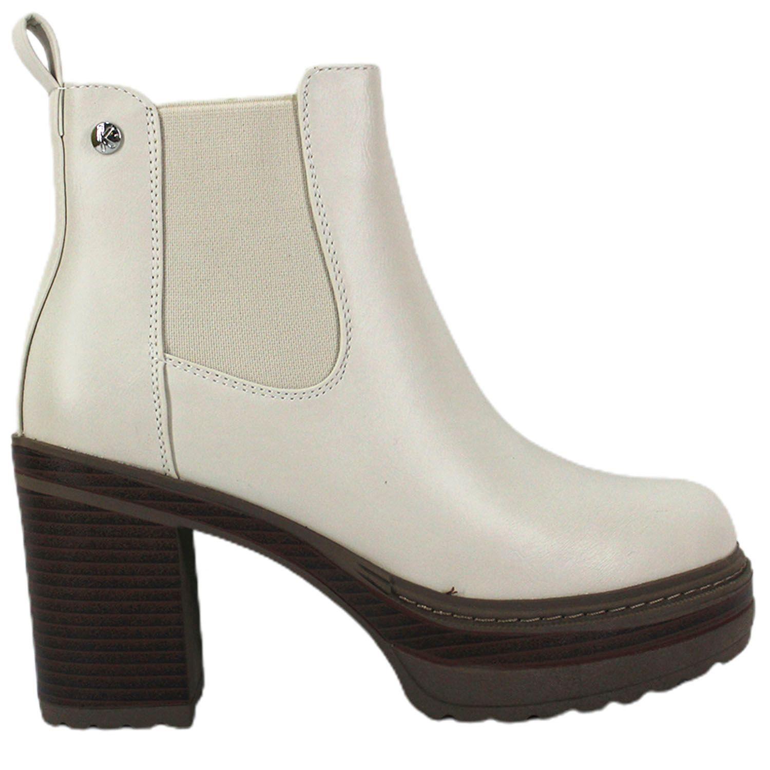 Botin Tacón Alto Plataforma Elegantes Qm07 Yasna-0