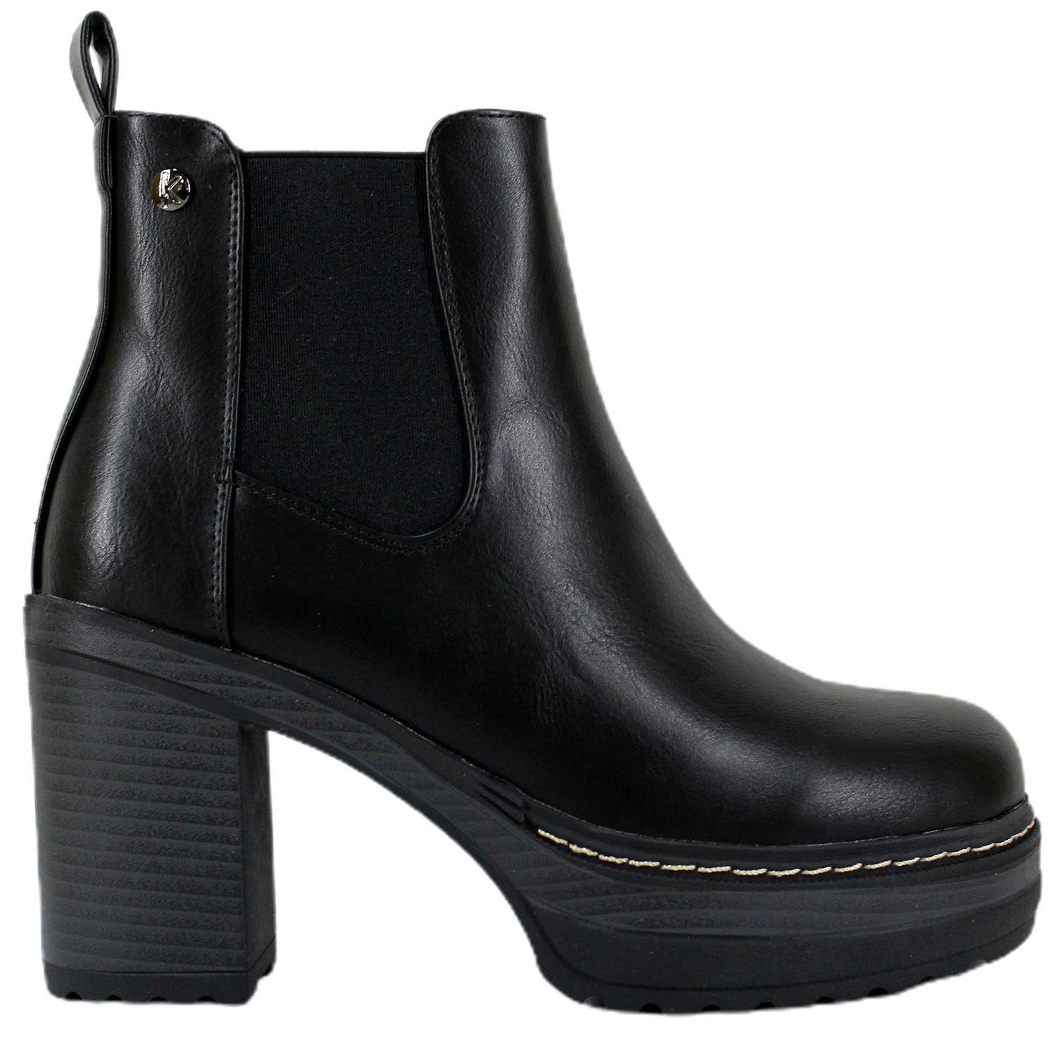Botin Tacón Alto Plataforma Elegantes Qm07 Yasna-0