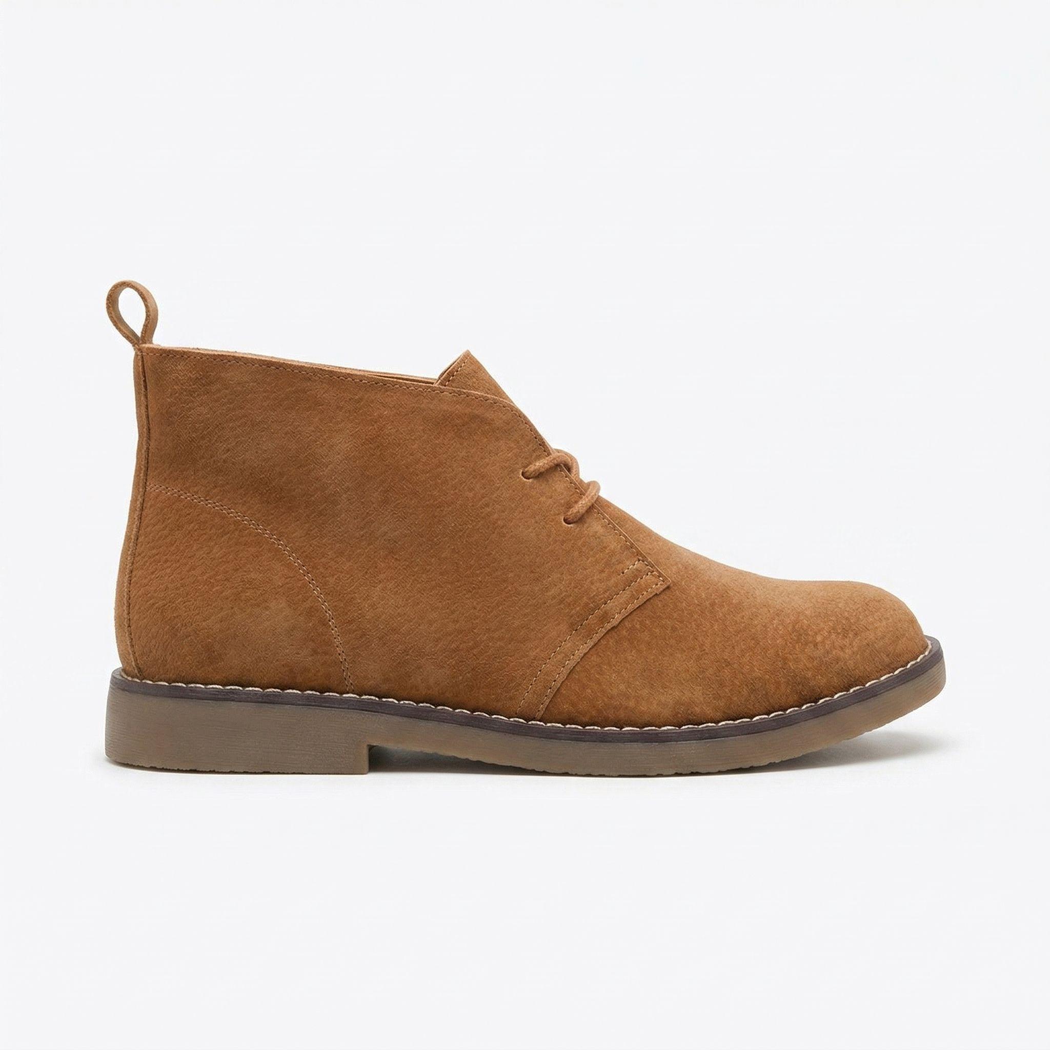 Botín Hombre Estilo Gamuza N21-0