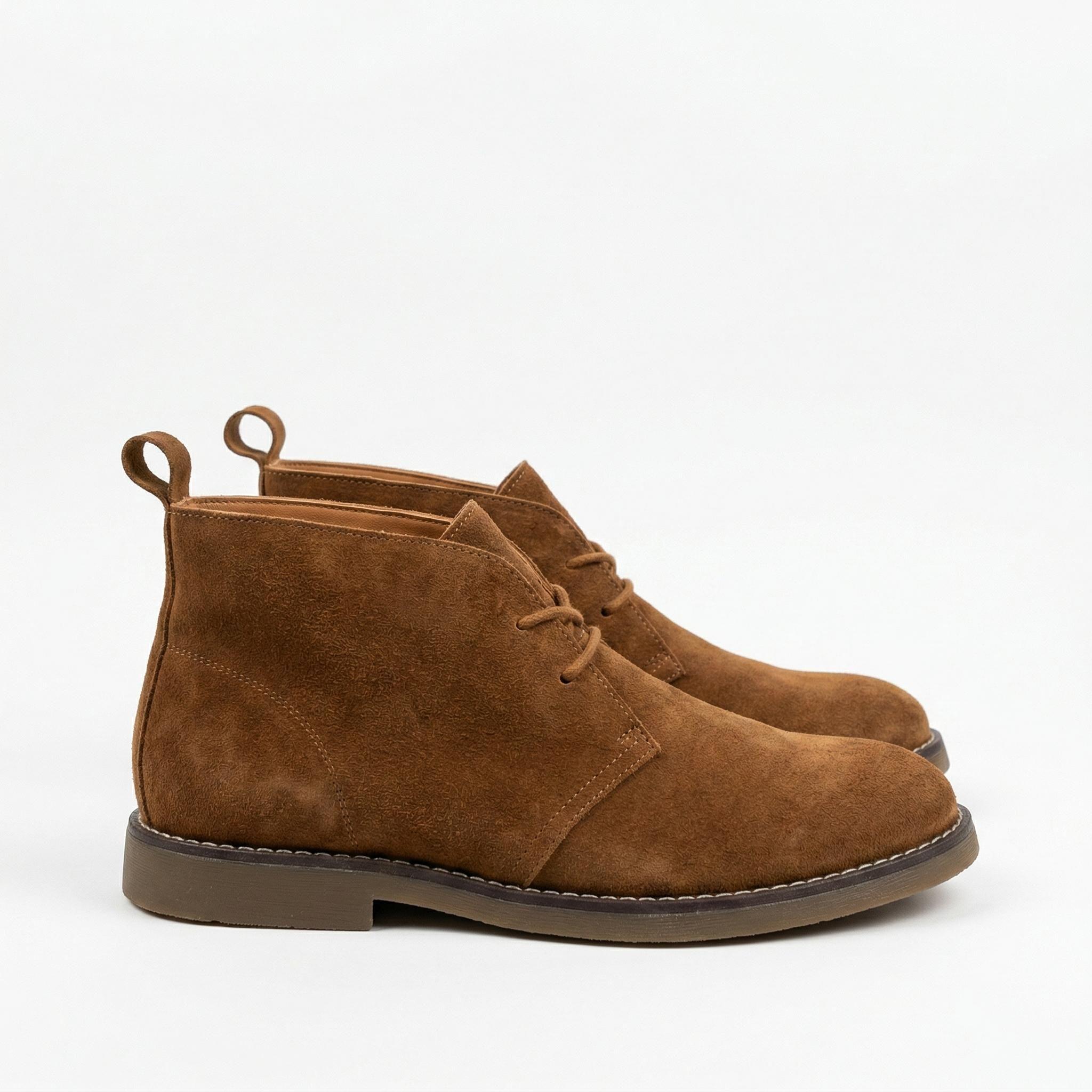 Botín Hombre Estilo Gamuza N21-4