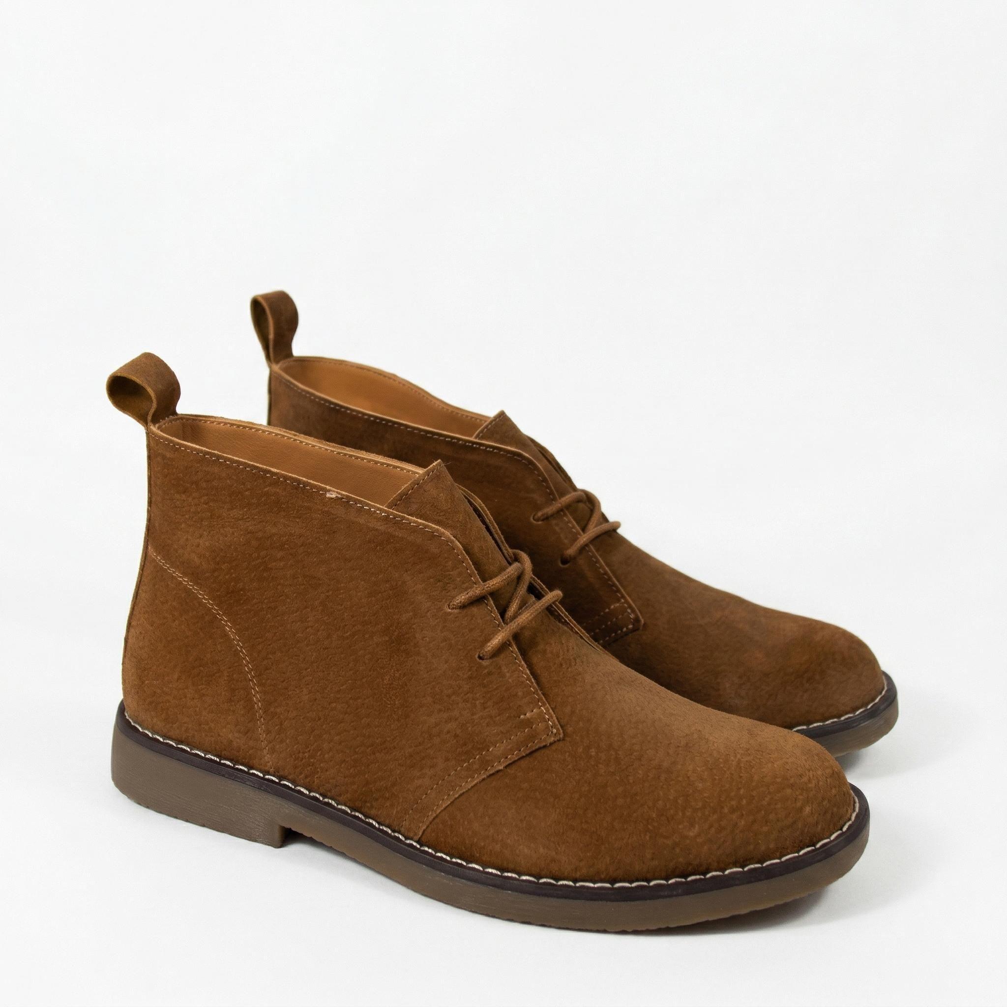 Botín Hombre Estilo Gamuza N21-6
