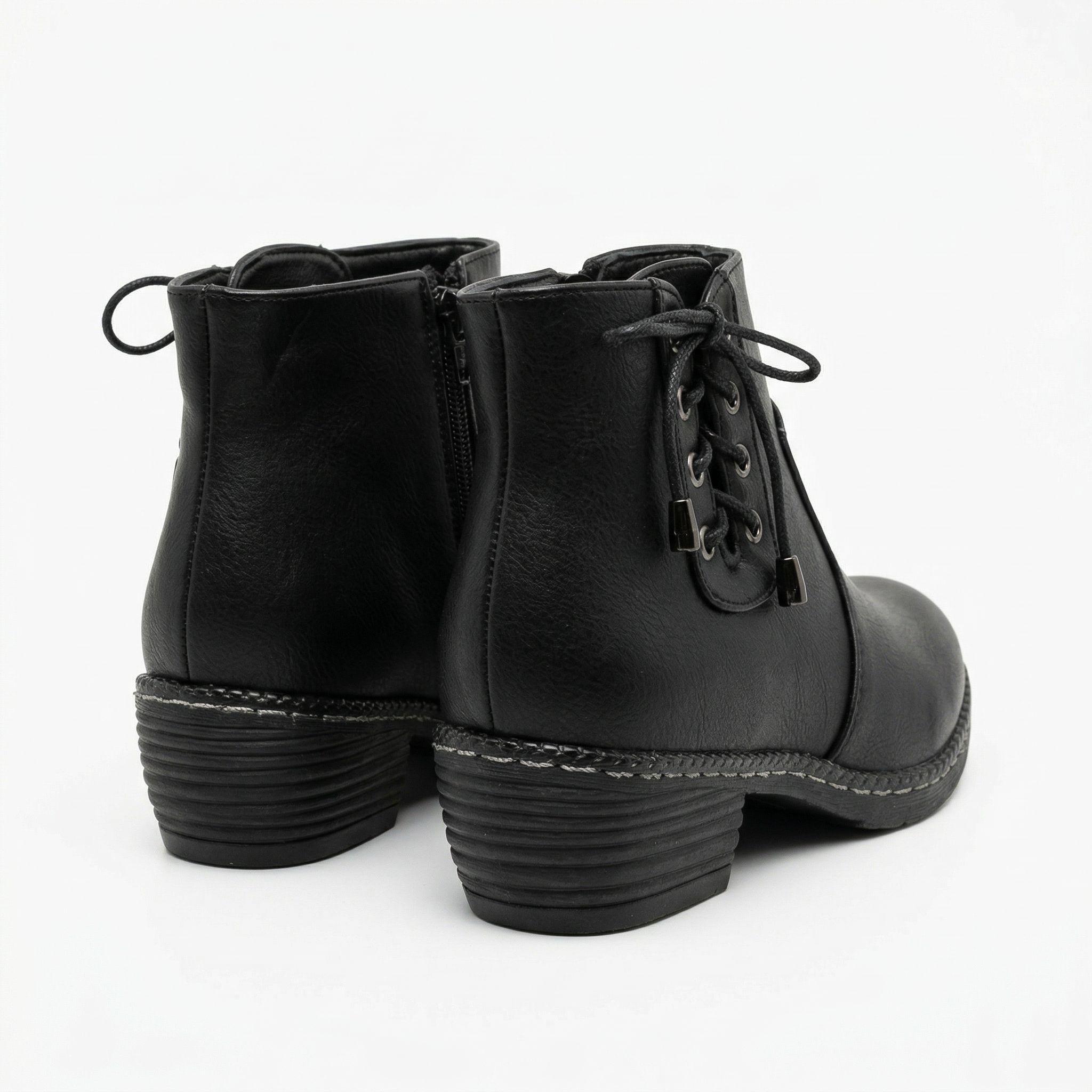 Botín Mujer Urbano Taco Bajo L3500-12-3