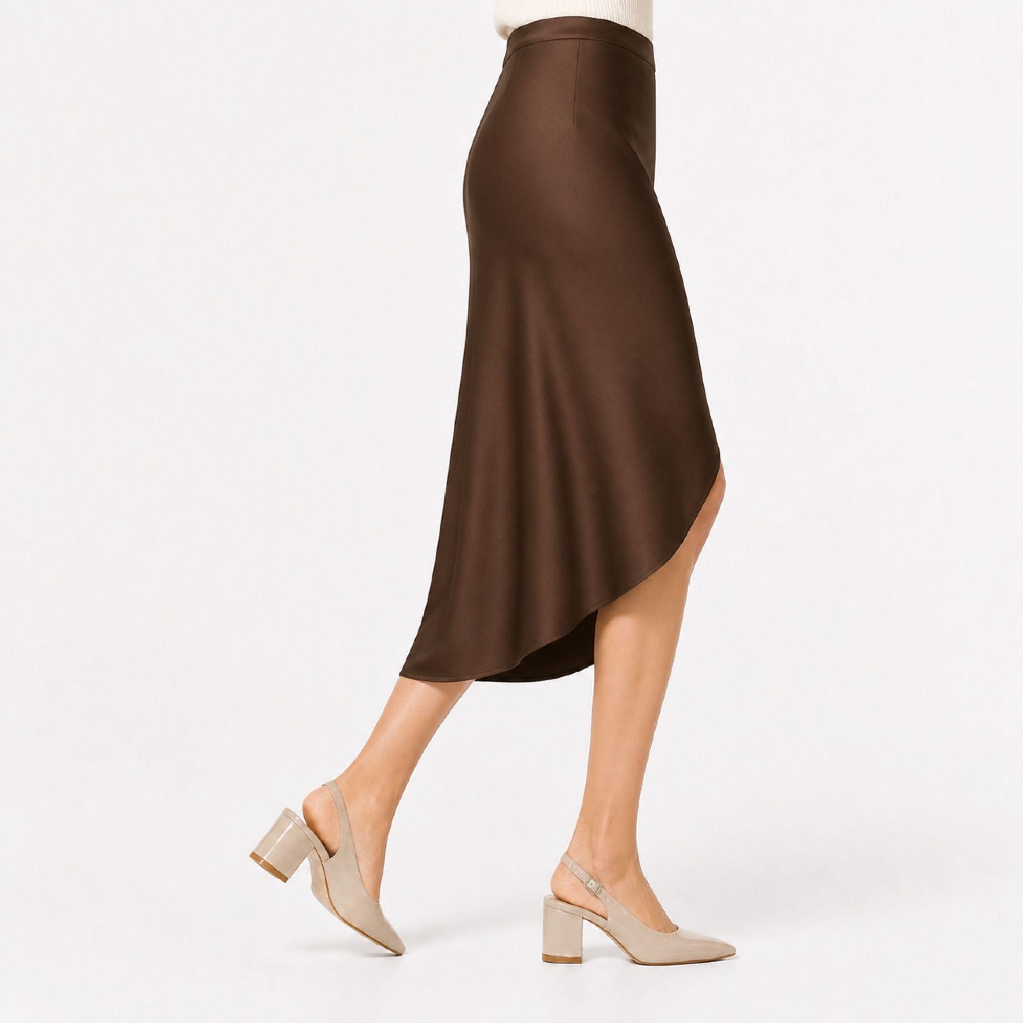 Sandalia Stiletto Mujer Charol Taco Cuadrado HL03-5