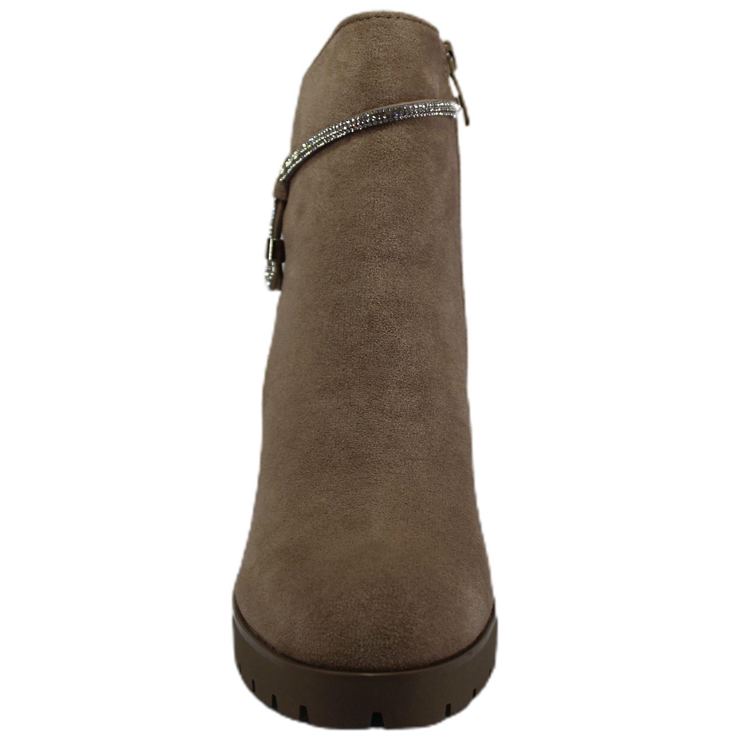 Botin de gamuza con Taco alto mujer Yasna-2