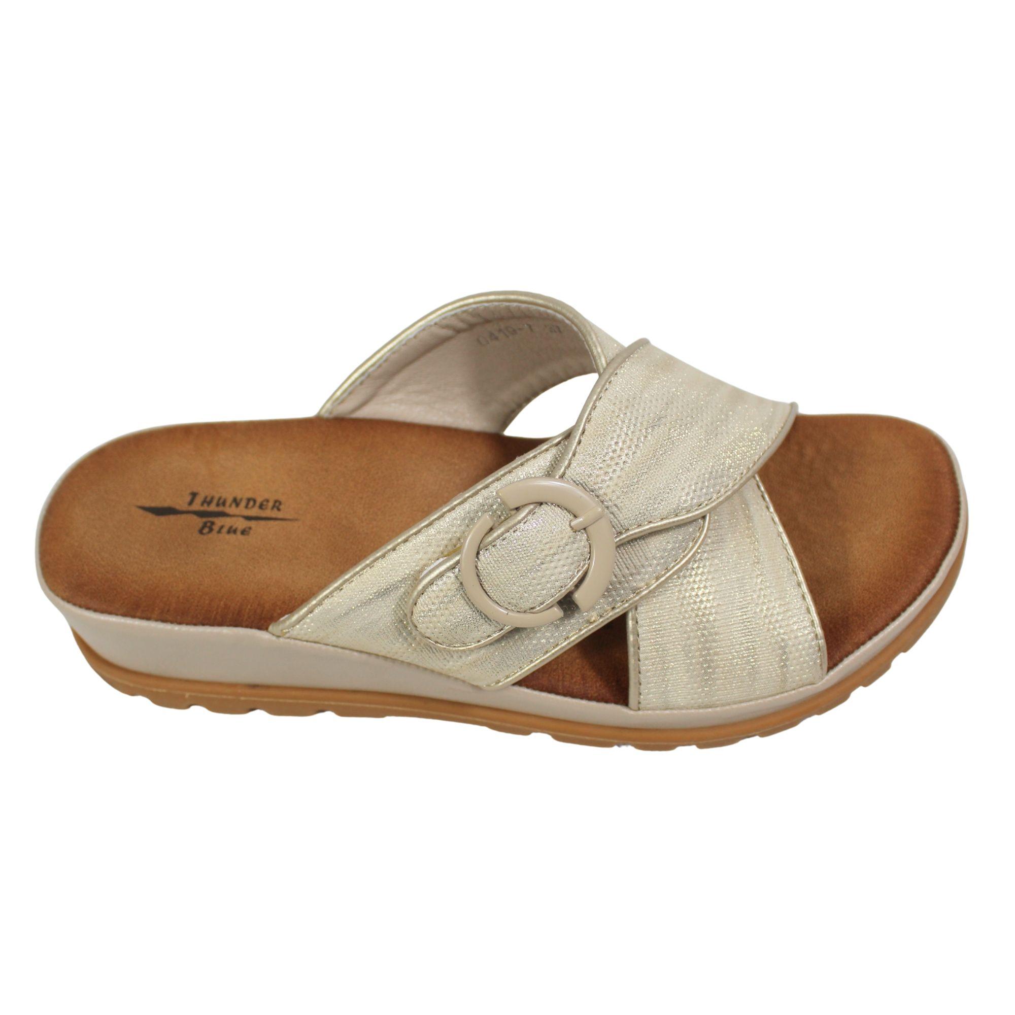 Sandalia Mujer Plataforma 0419-7 Beige-2