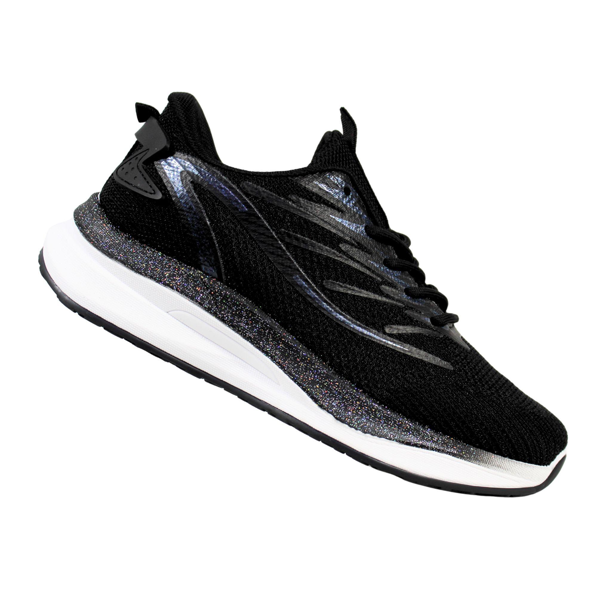 Zapatillas Deportivas de Mujer Transpirables PG5222 Negro-1