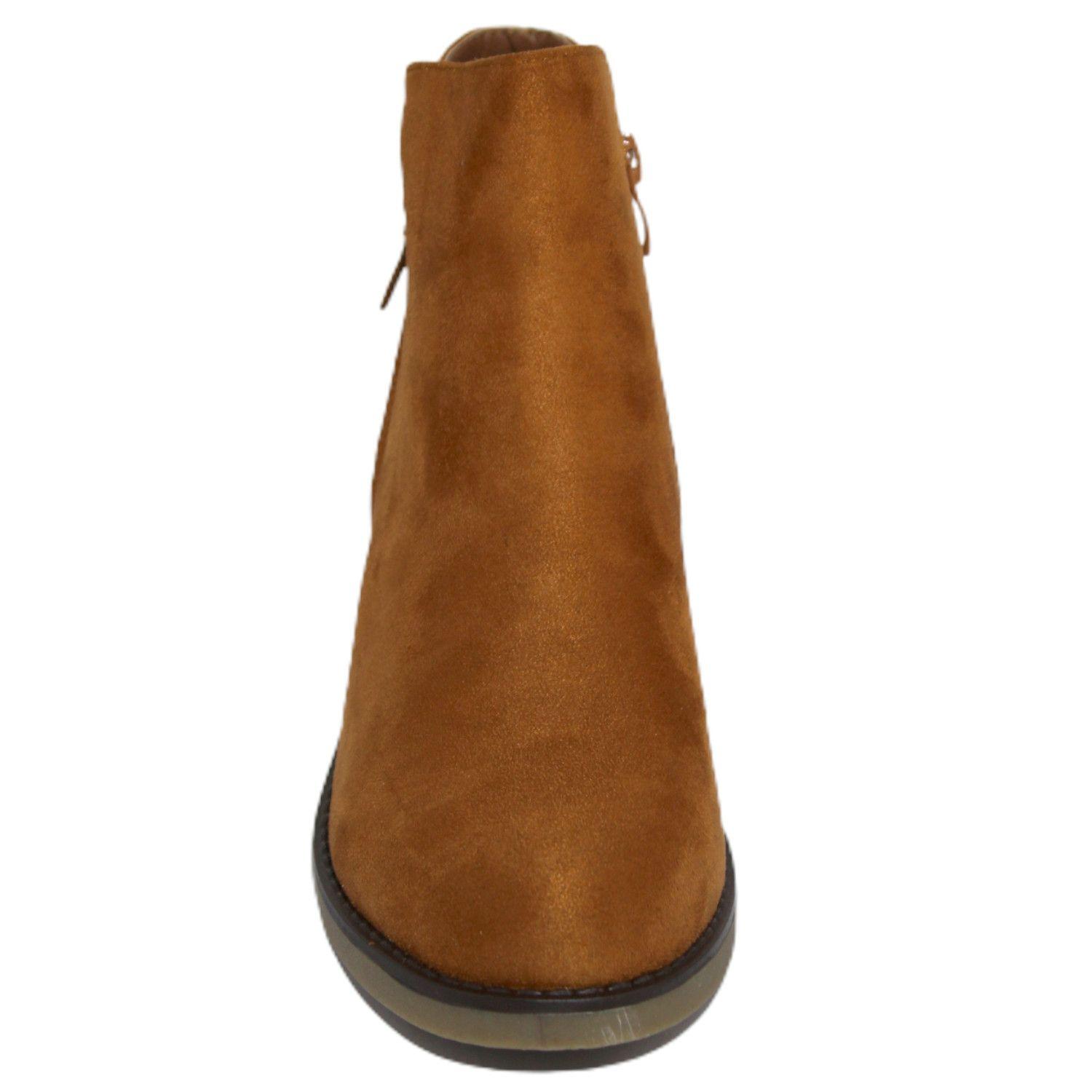 Botin de Mujer Taco Bajo 911 Yassne-3