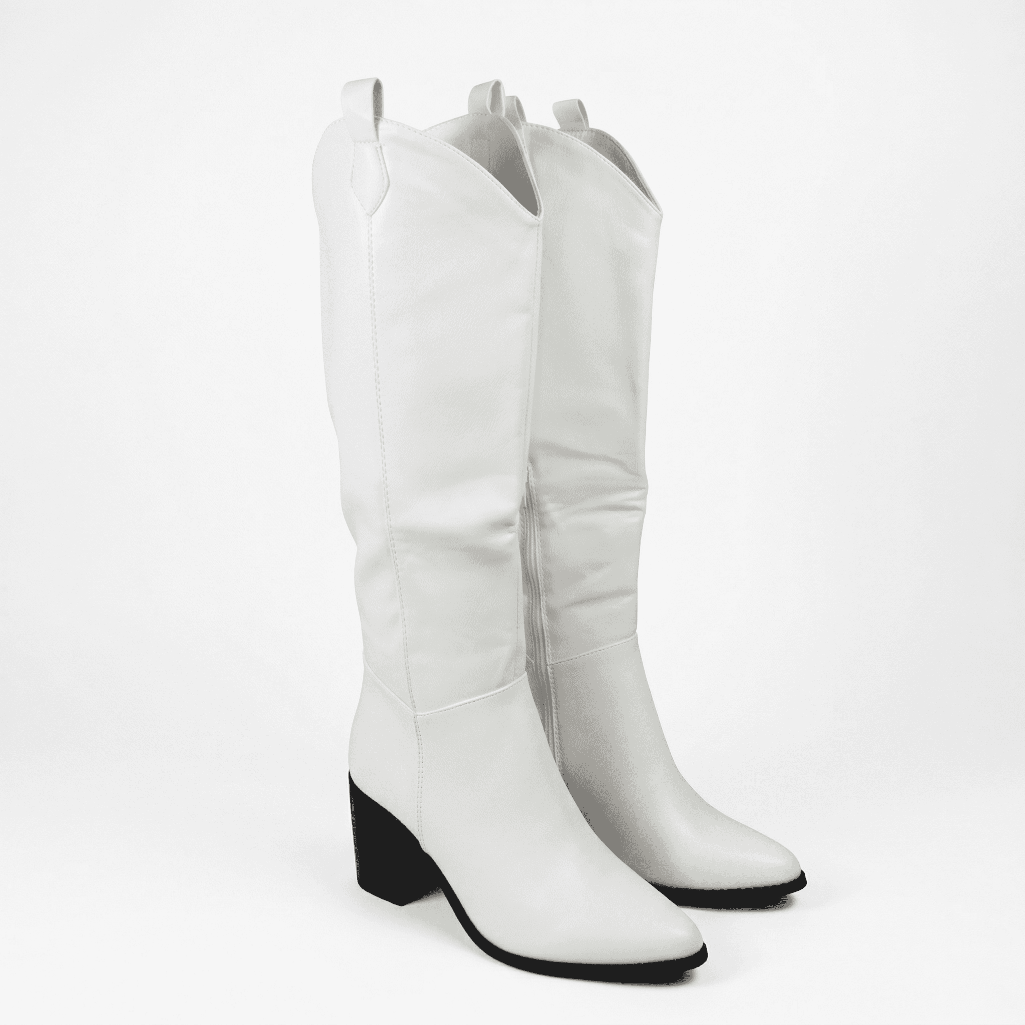 Bota Mujer Vaquera Taco Cuadrado 891-2