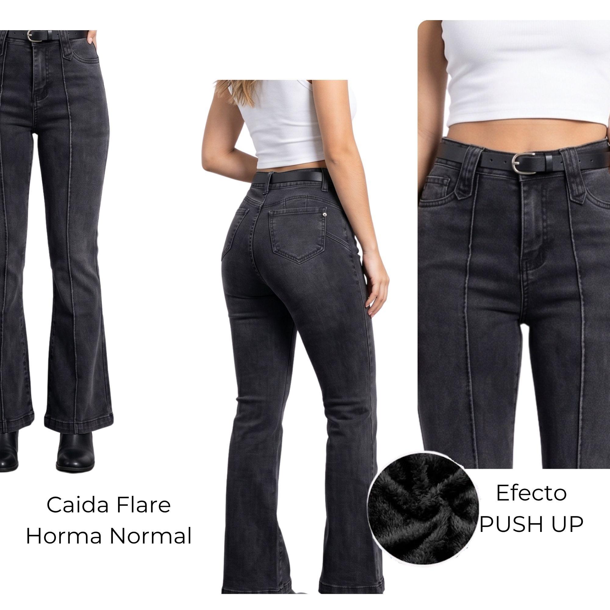 Jeans Mujer Flare Polar J9164-3