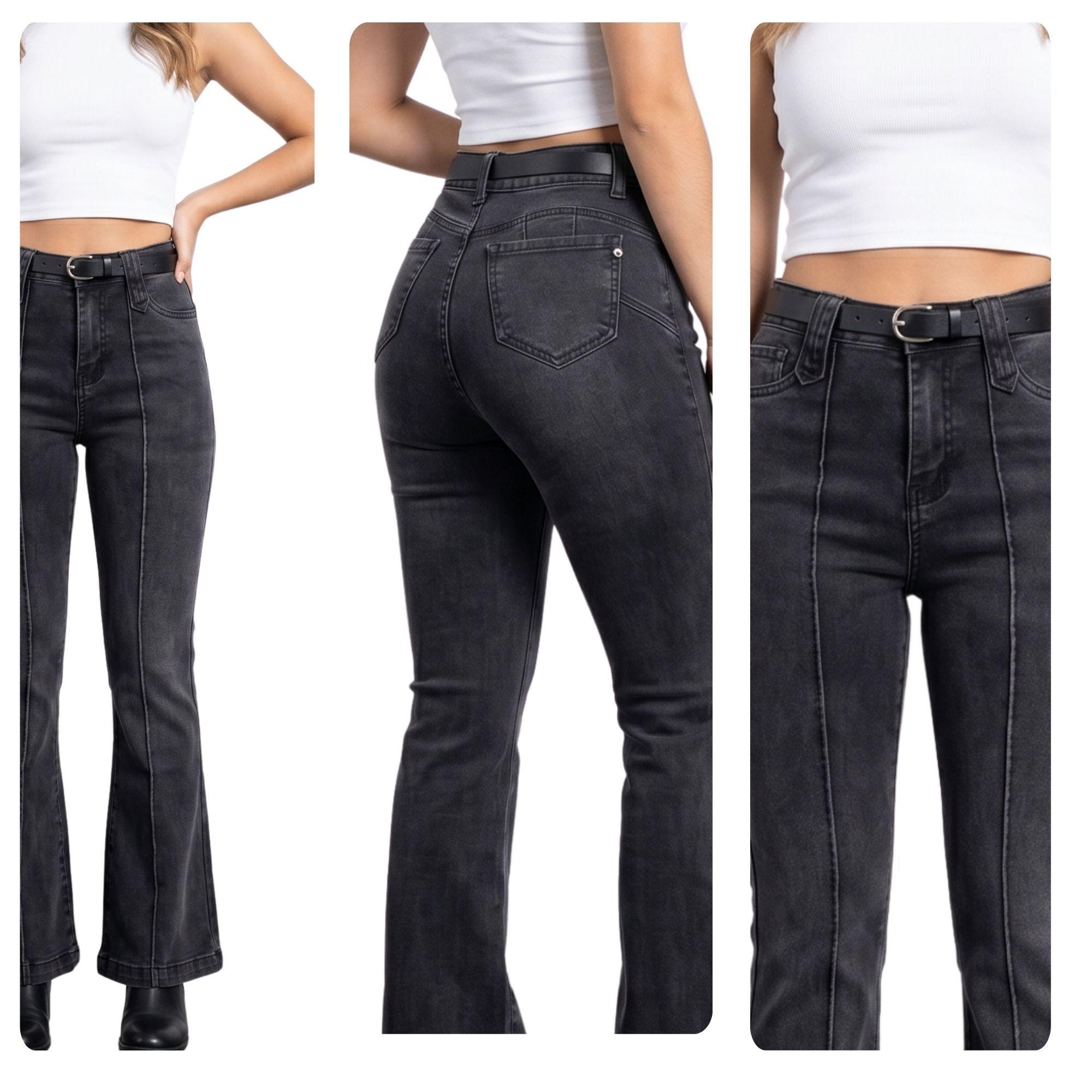 Jeans Mujer Flare Polar J9164-6