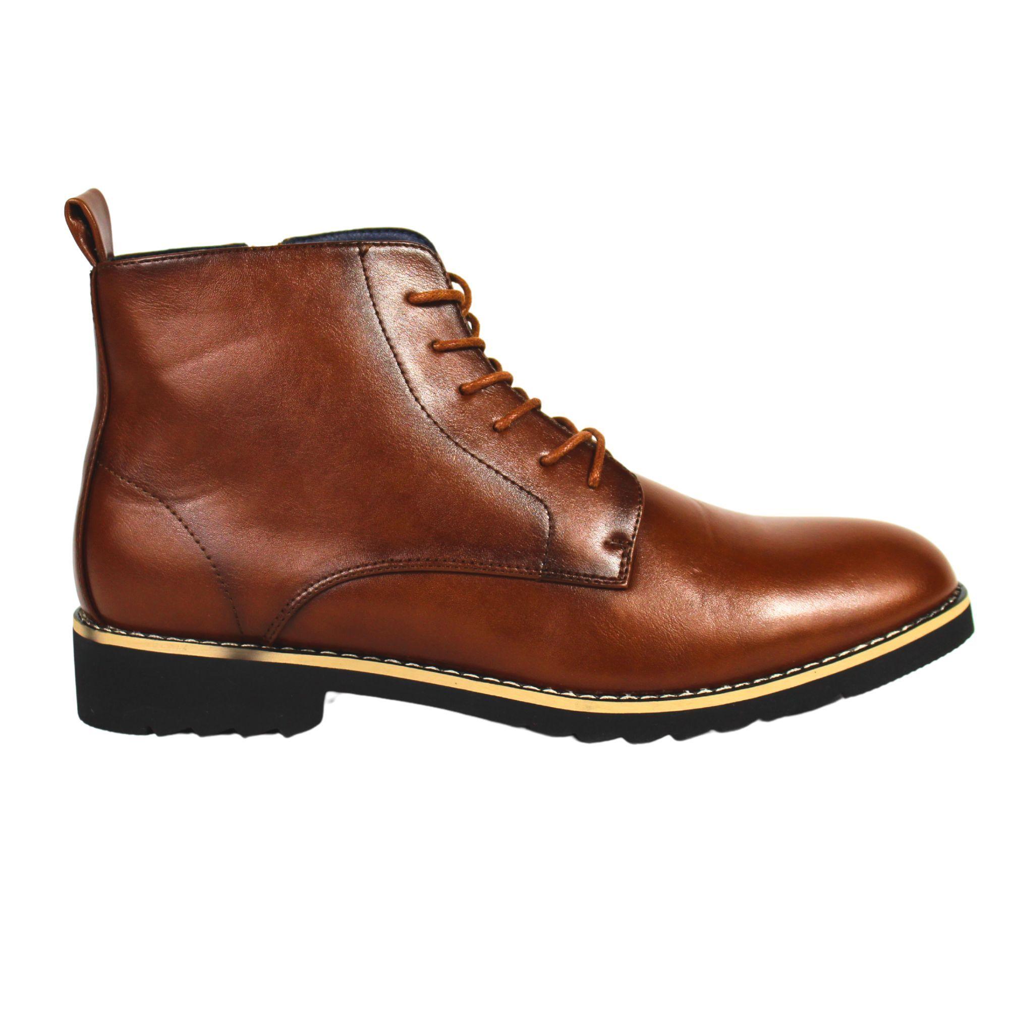 Botin Hombre Casual 03 Yassne Café Oscuro-0