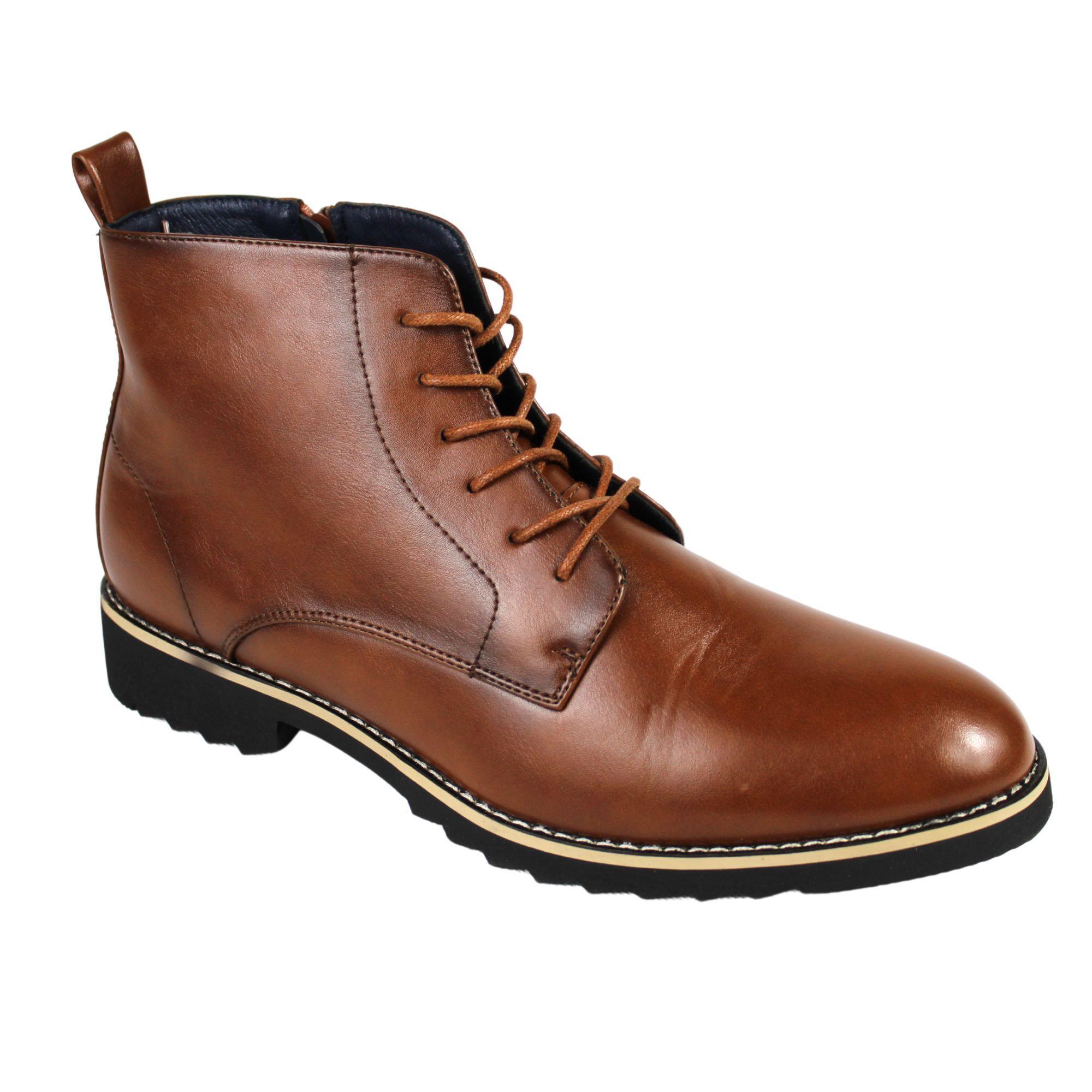 Botin Hombre Casual 03 Yassne Café Oscuro-1