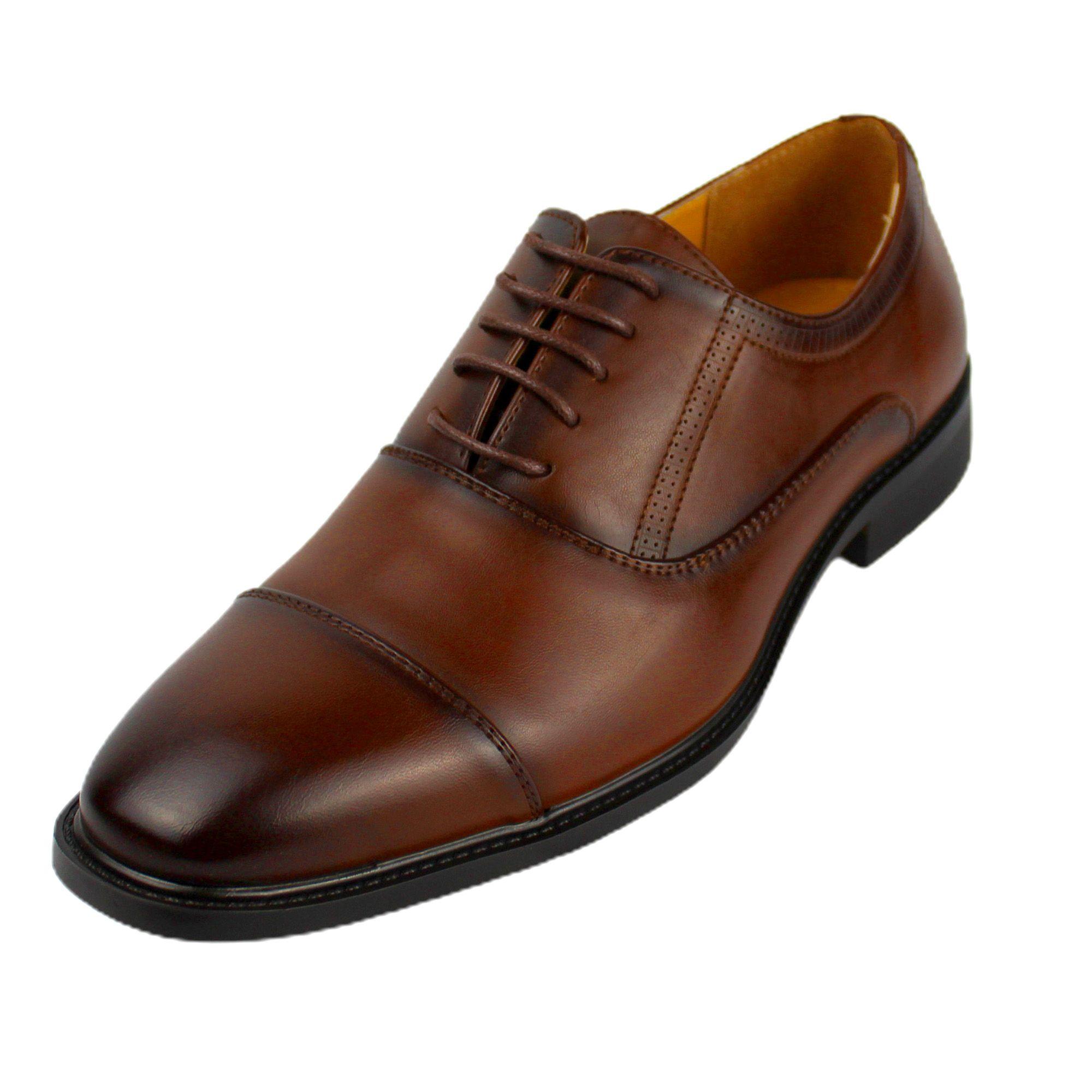Zapato Formal Vestir hombre L8 Marron-1
