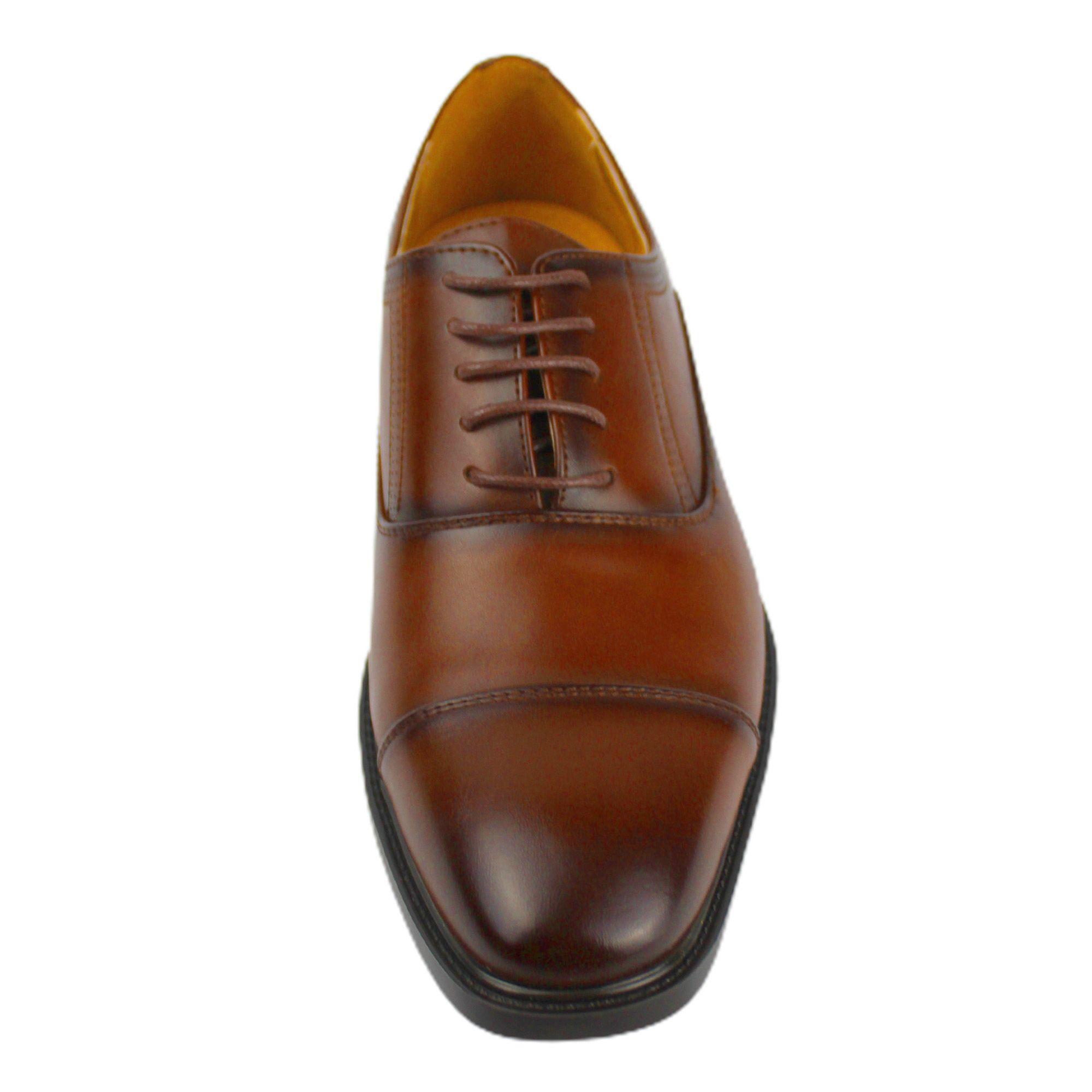 Zapato Formal Vestir hombre L8 Marron-2