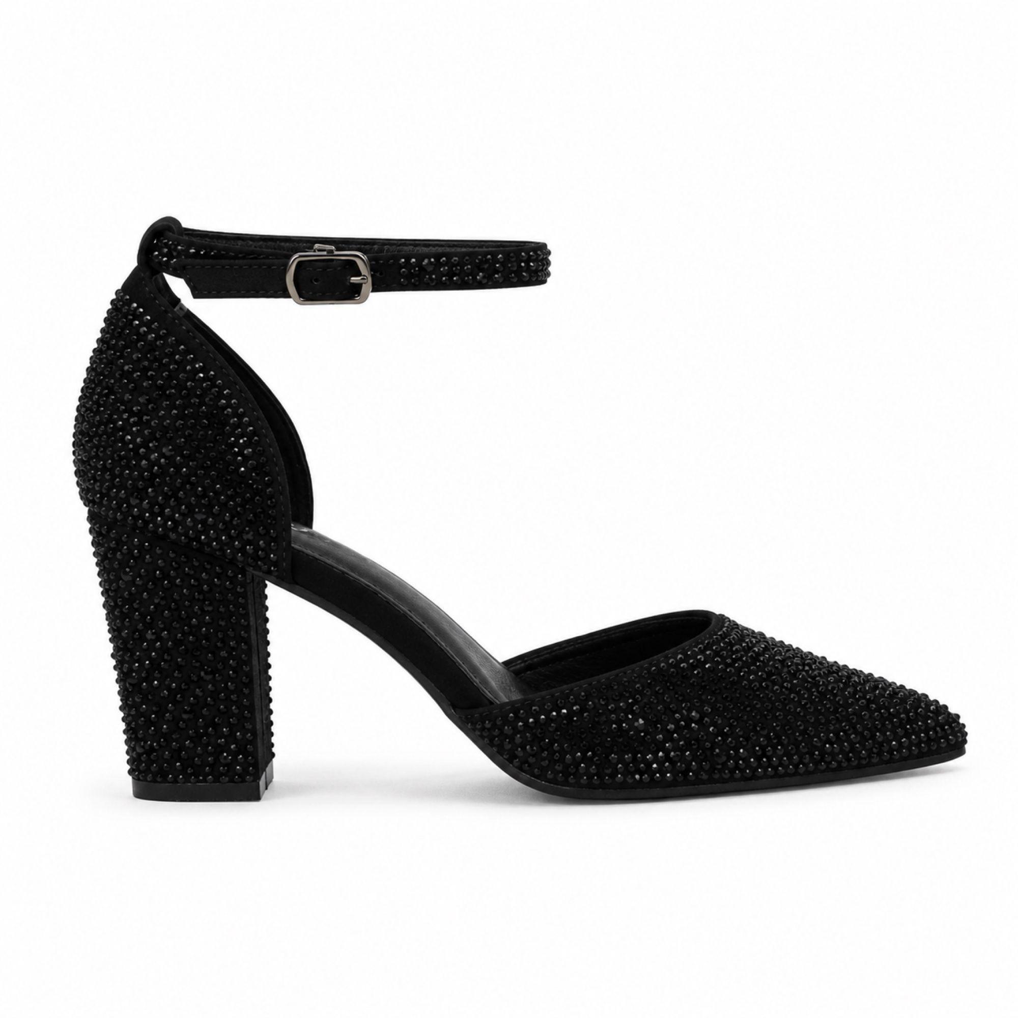 Sandalia Mujer Elegante Tacón Cuadrado 5271-0