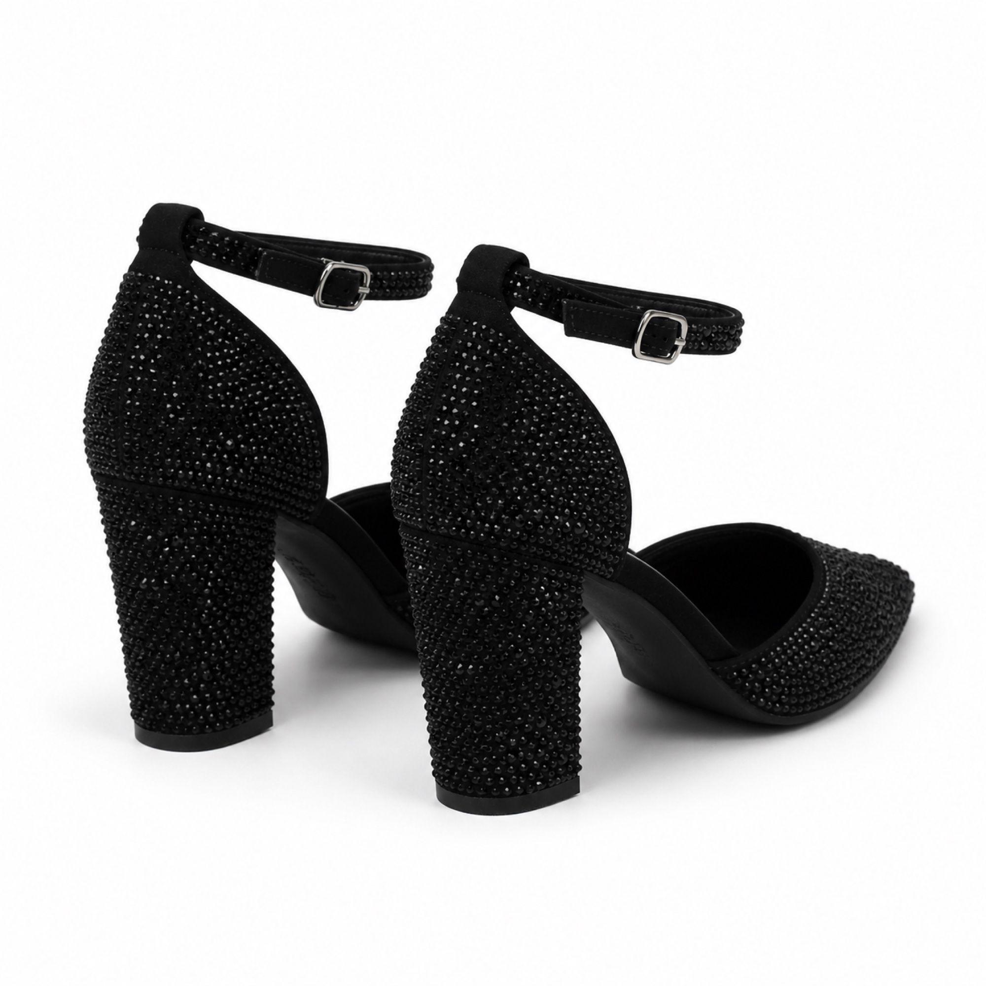 Sandalia Mujer Elegante Tacón Cuadrado 5271-4