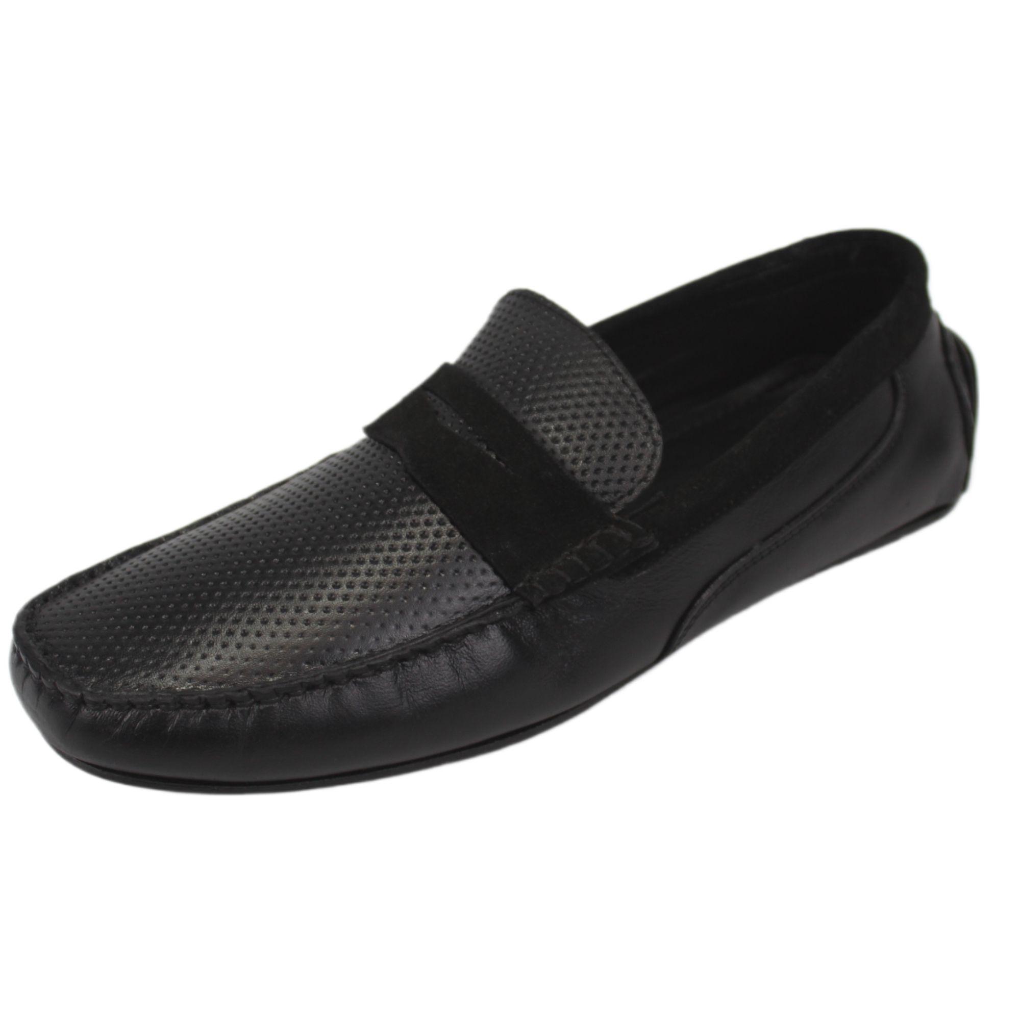 Mocasin de Cuero Hombre Y1-1