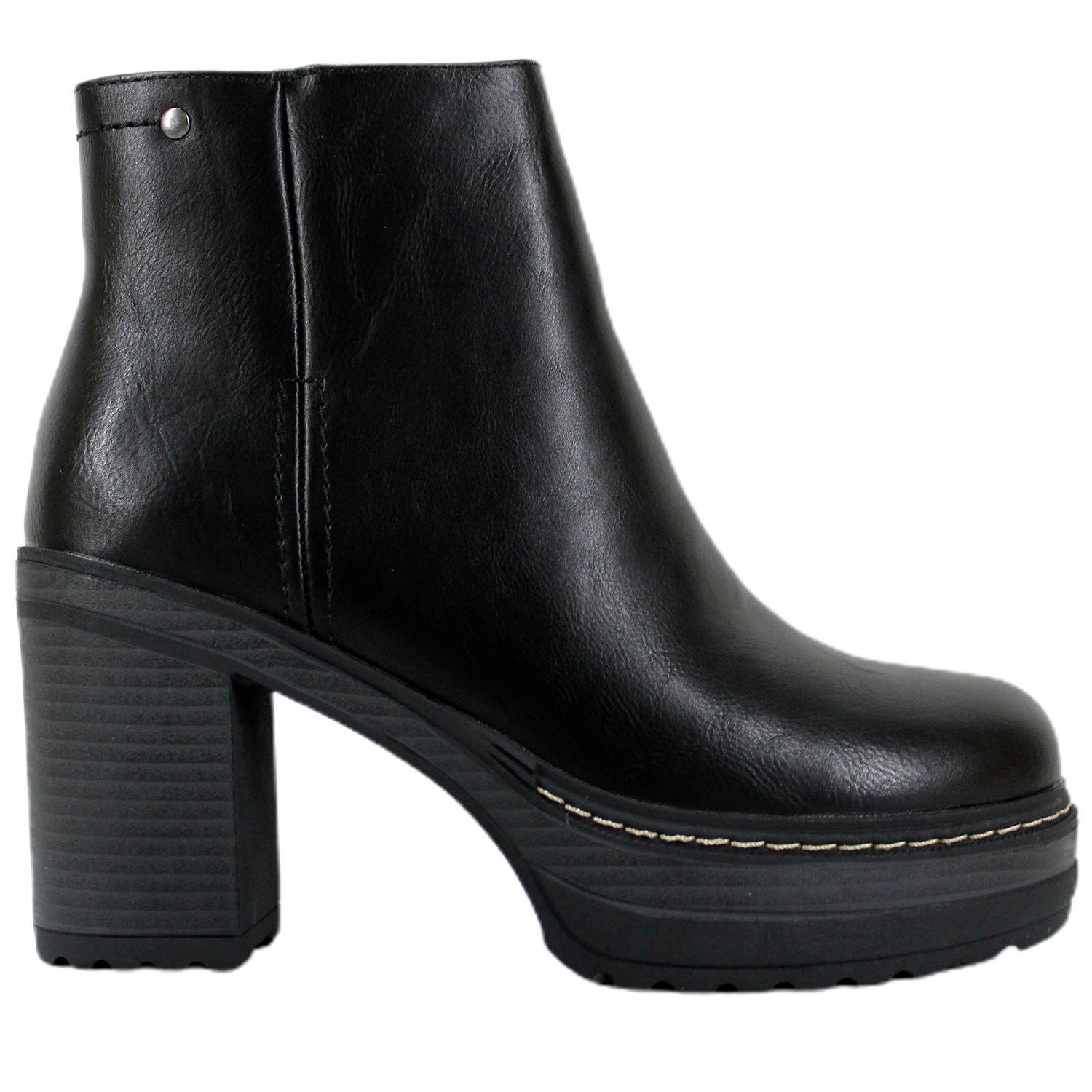 Botin Tacón Alto Plataforma Elegantes Qm16 Yasna-0