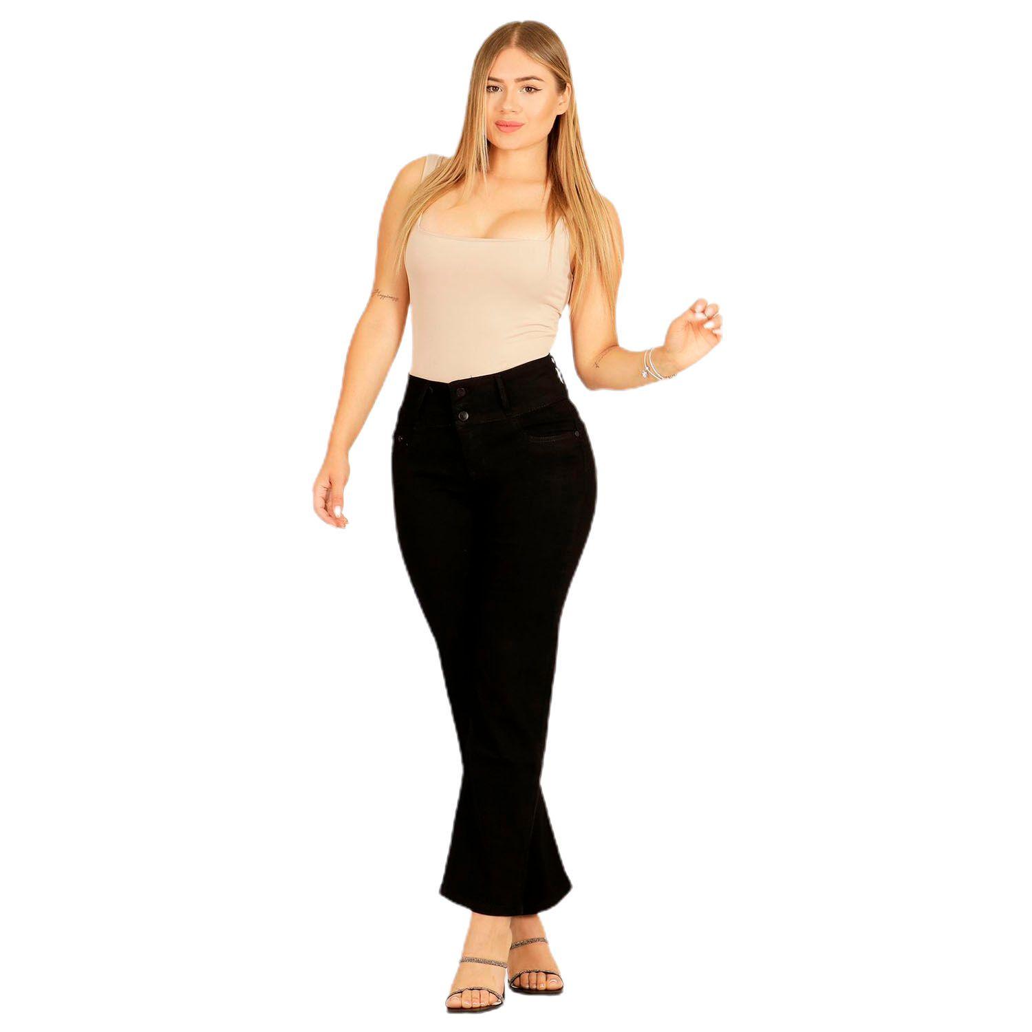 Jeans Recto Mujer Push Up Levanta cola J03-0
