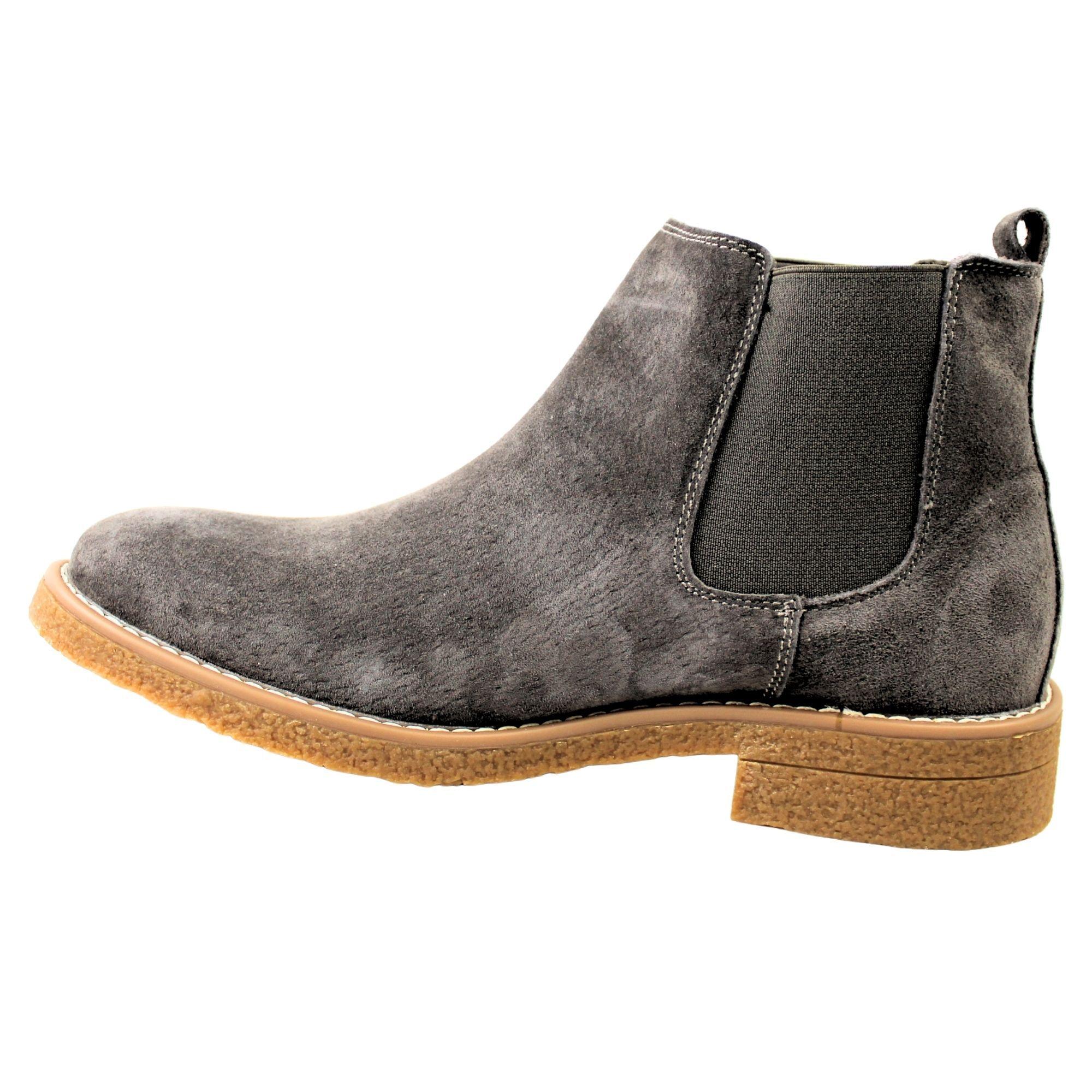 Botines Chelsea de Hombre L11 Gris-2