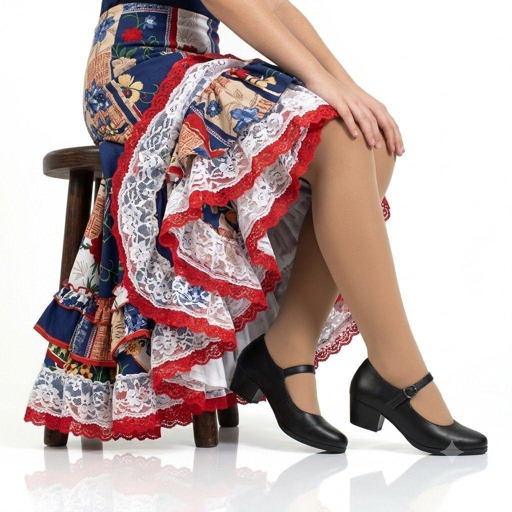 Zapato De Cueca Mujer Zapato Huaso Fiestas Patrias Yassne-5