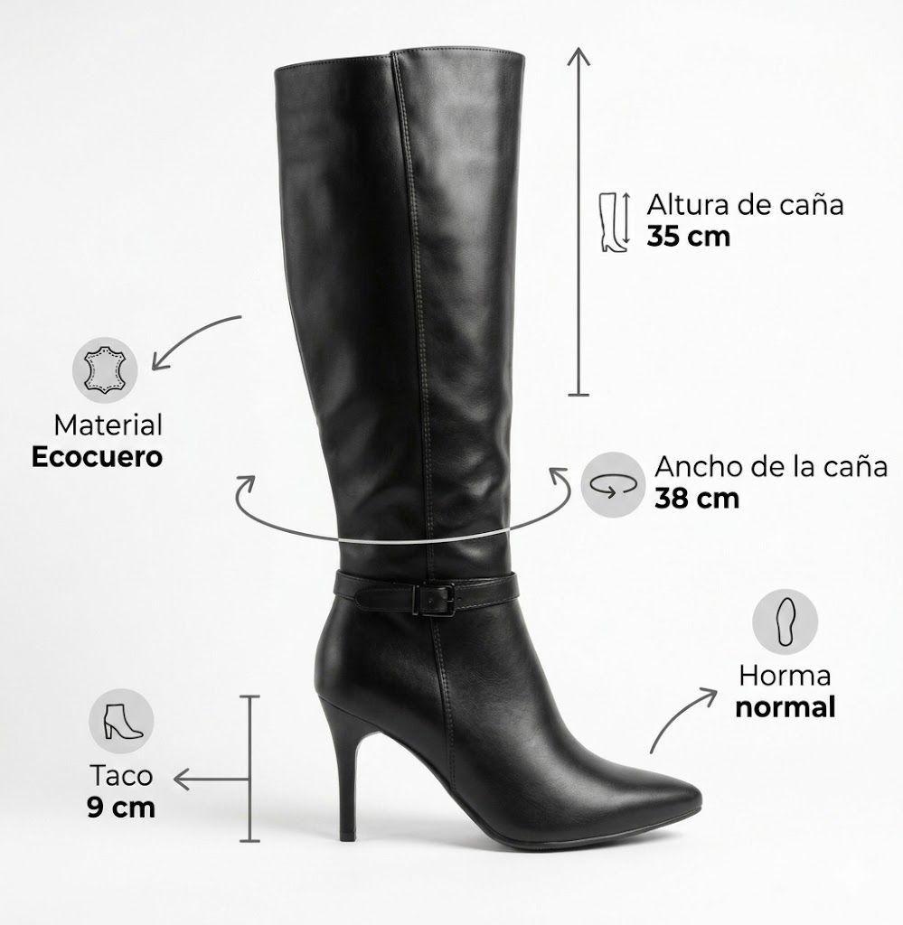 Bota Mujer Elegante Taco Aguja PG5341-5