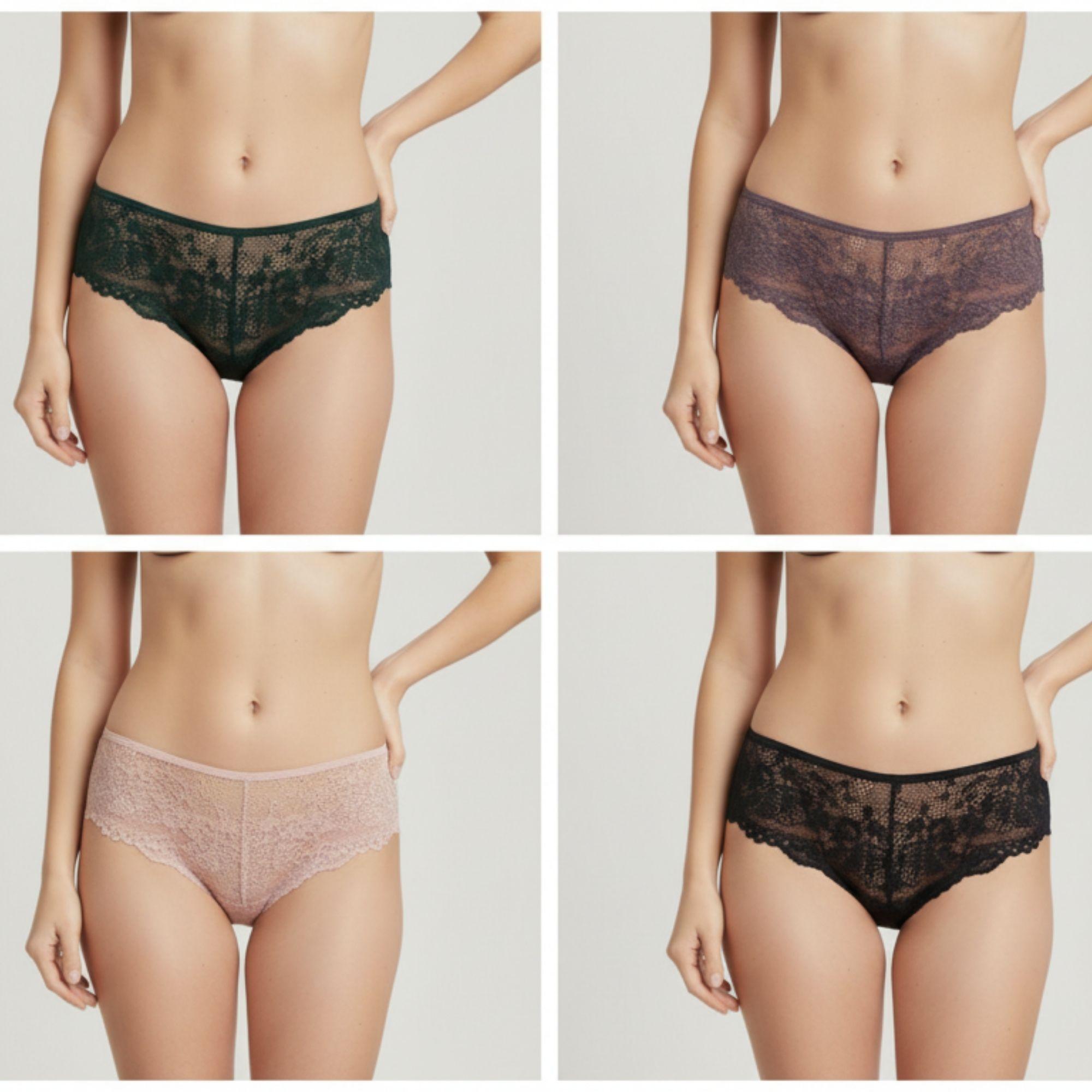Culotte Encaje Pack De 4-3