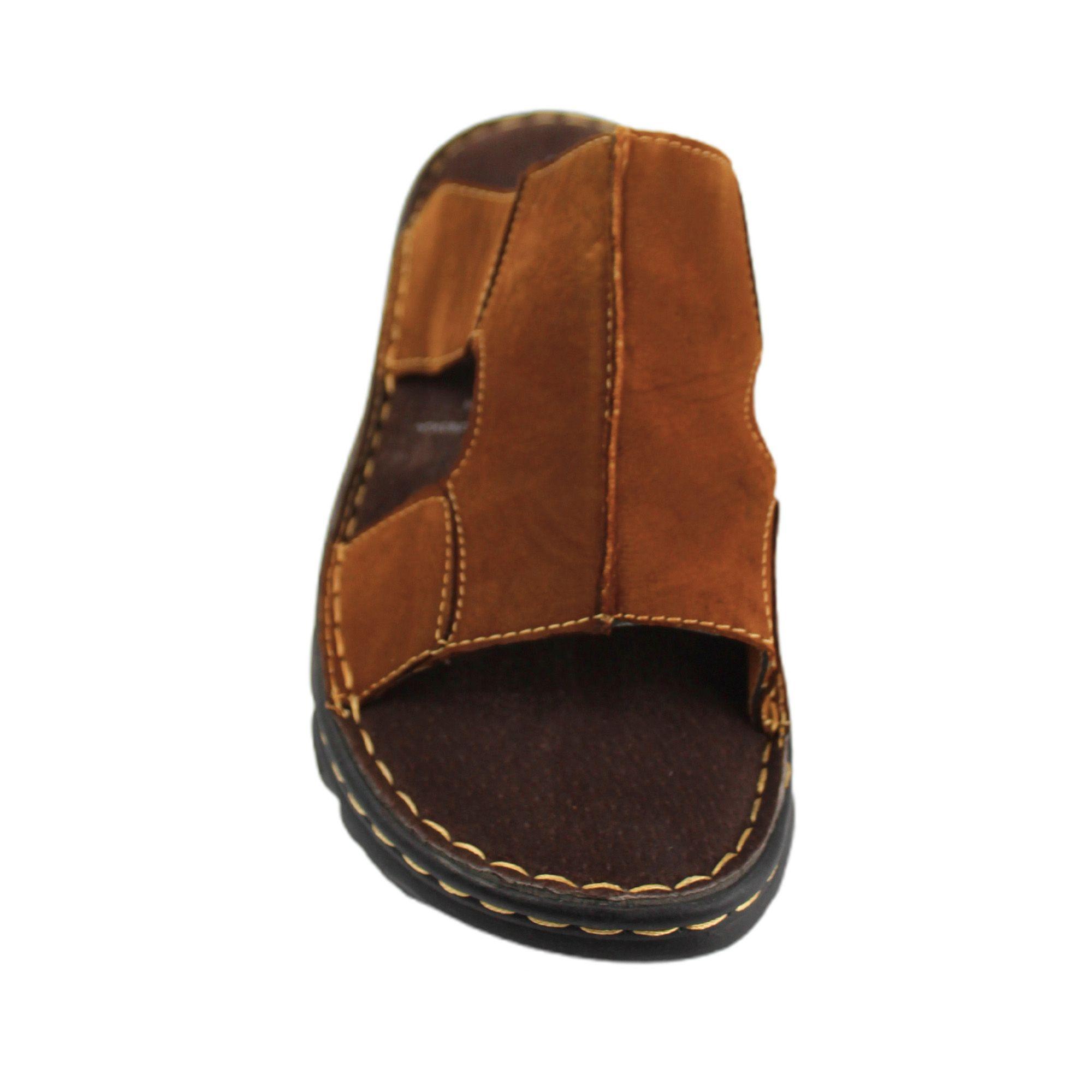 Sandalia Cuero Hombre 226 Marron-3