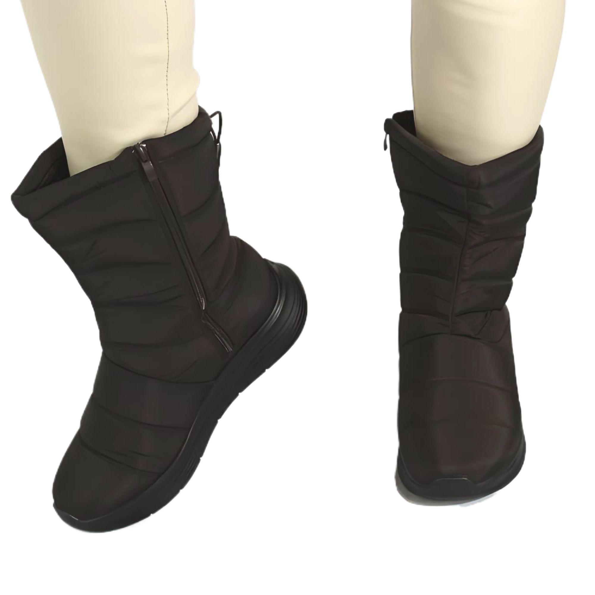 Bota de Mujer Invierno 02 Yassne Café-2