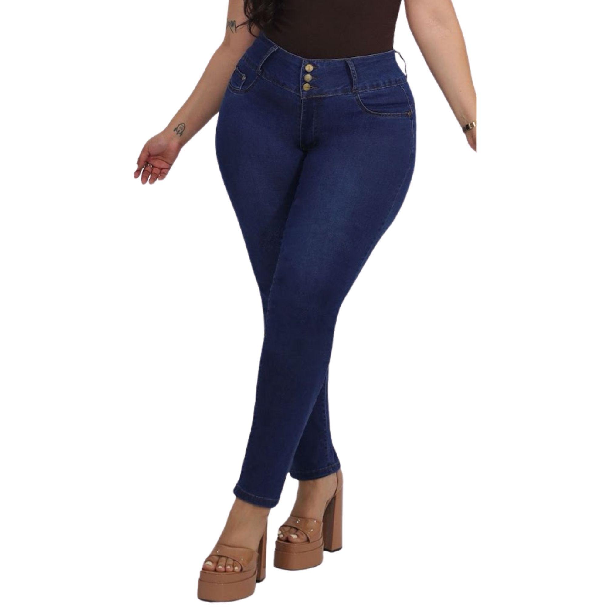 Jeans Pitillo Tiro Alto J673-0