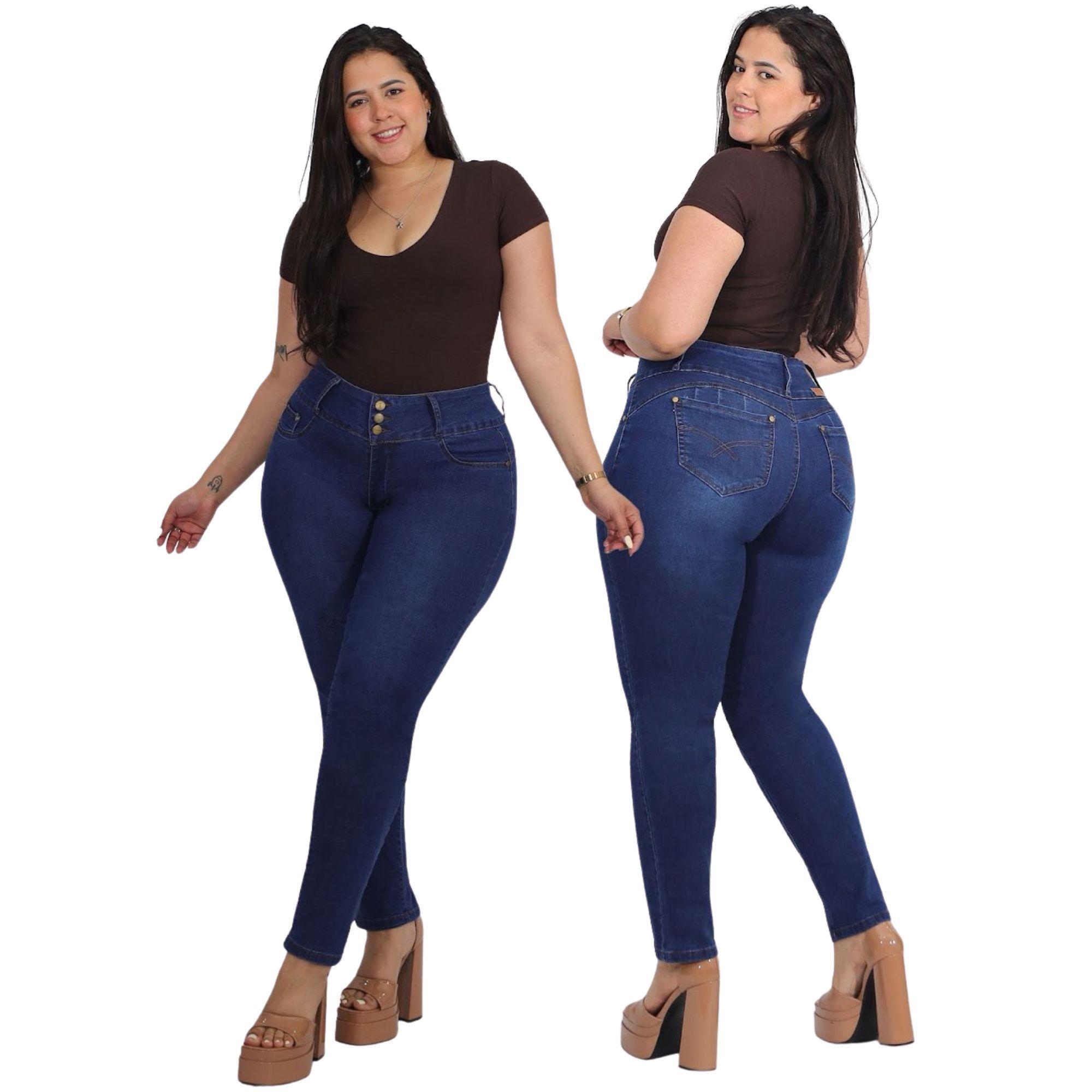 Jeans Pitillo Tiro Alto J673-2