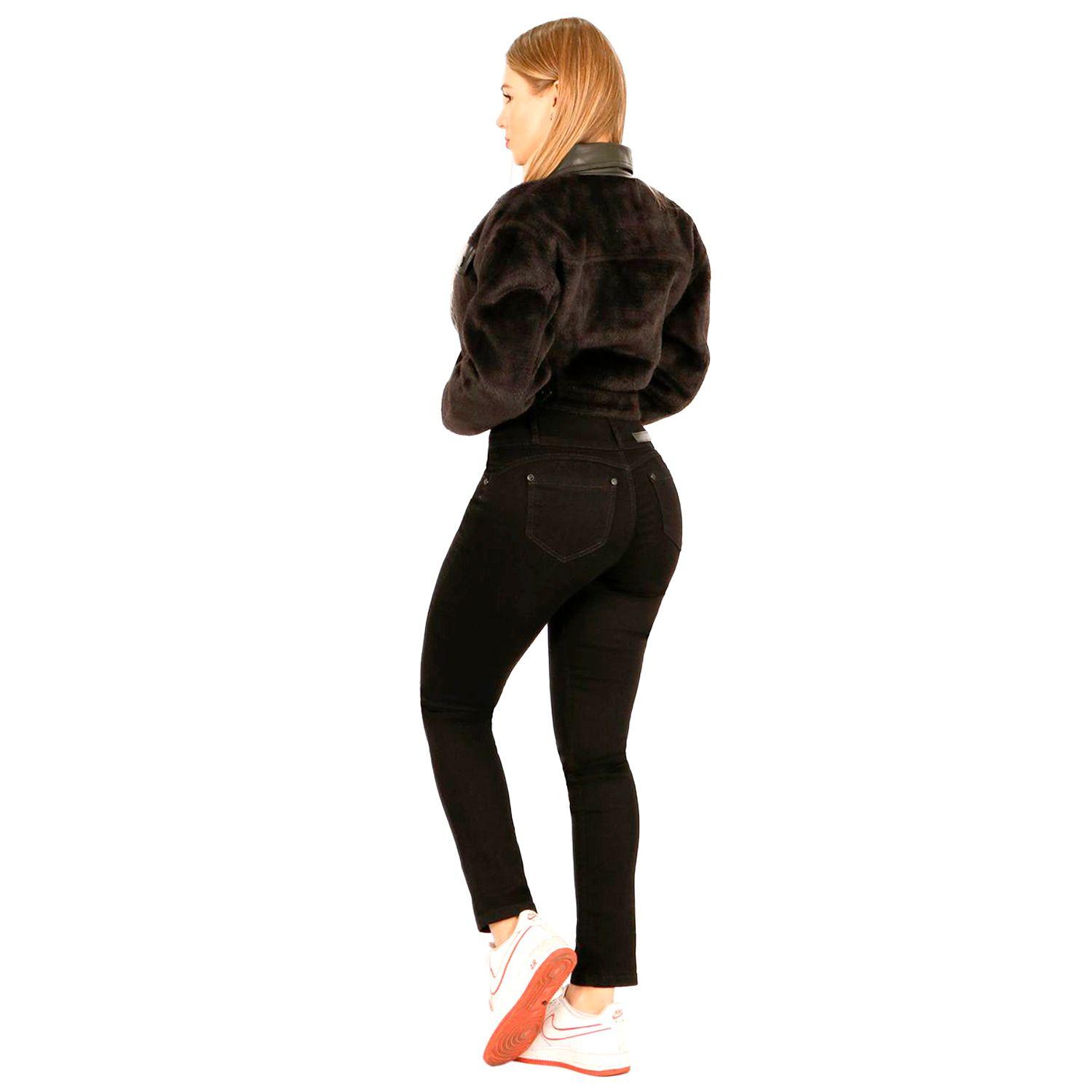 Jeans De Mujer Tiro Alto Pitillo J74 Yassne-2