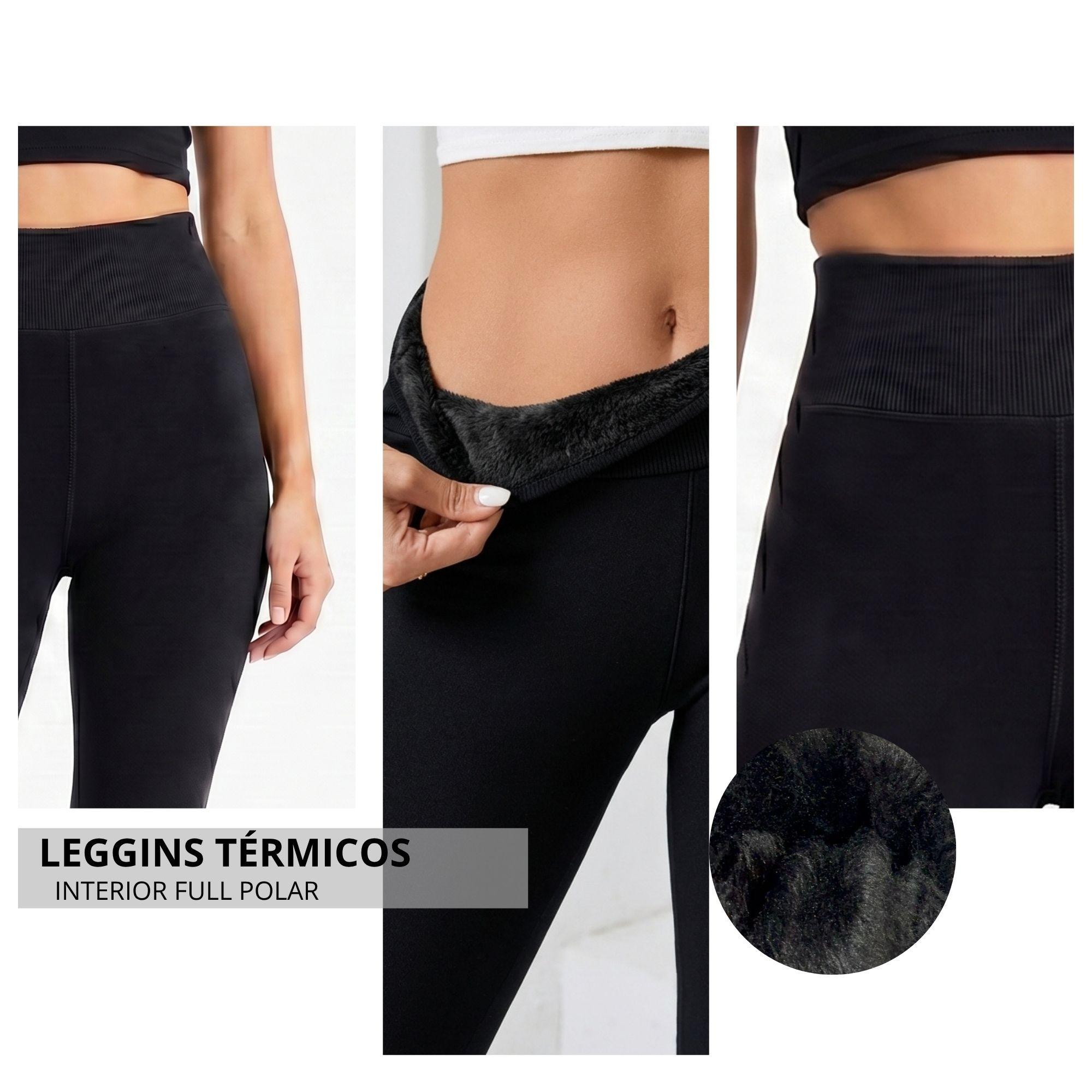 Calza Mujer Térmica Forrada con Polar Polimida Invierno-2