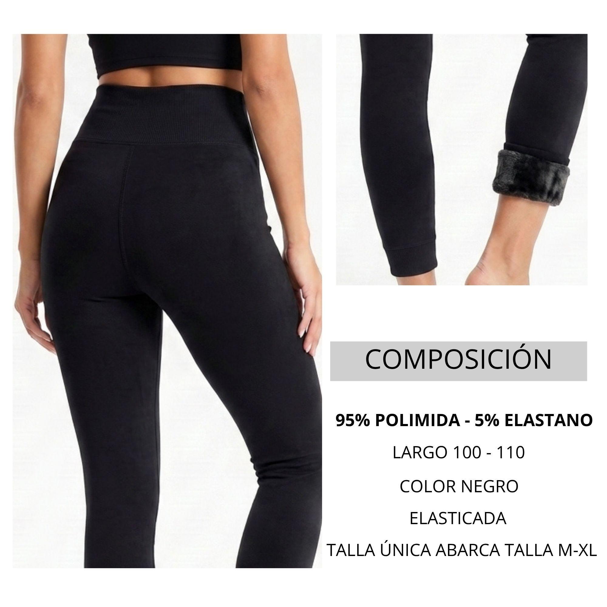 Calza Mujer Térmica Forrada con Polar Polimida Invierno-7