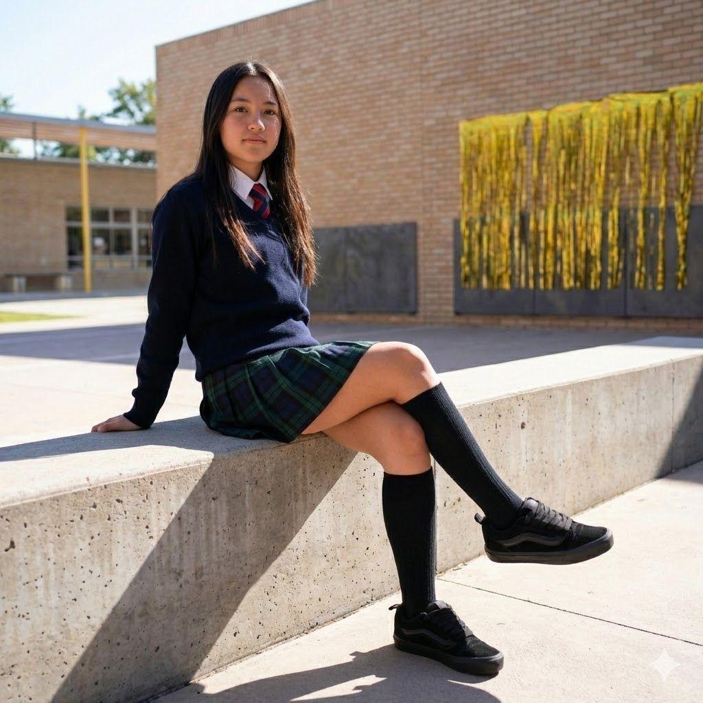 Zapatilla Escolar Lona PG169-14 Negro-3