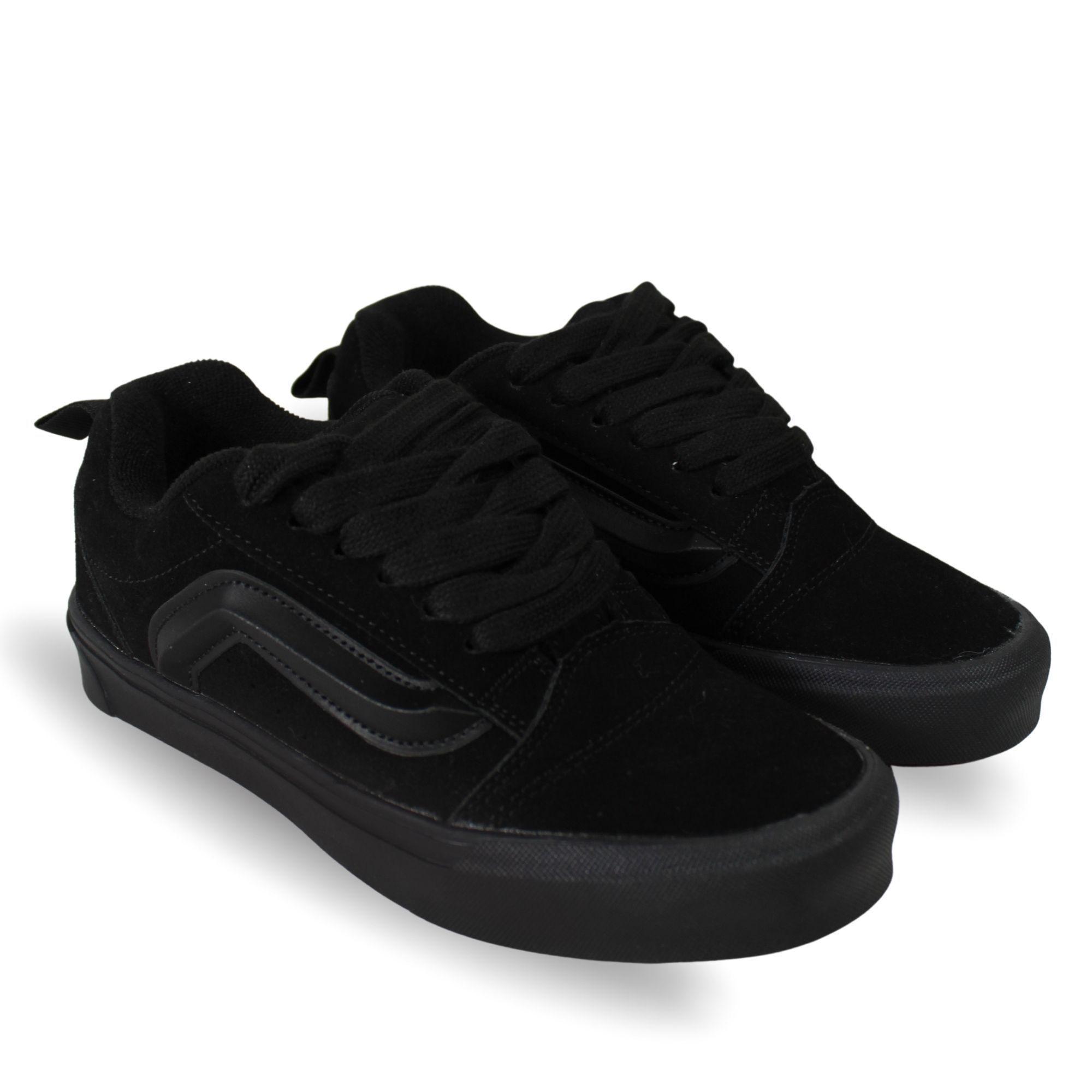 Zapatilla Escolar Lona PG169-14 Negro-6