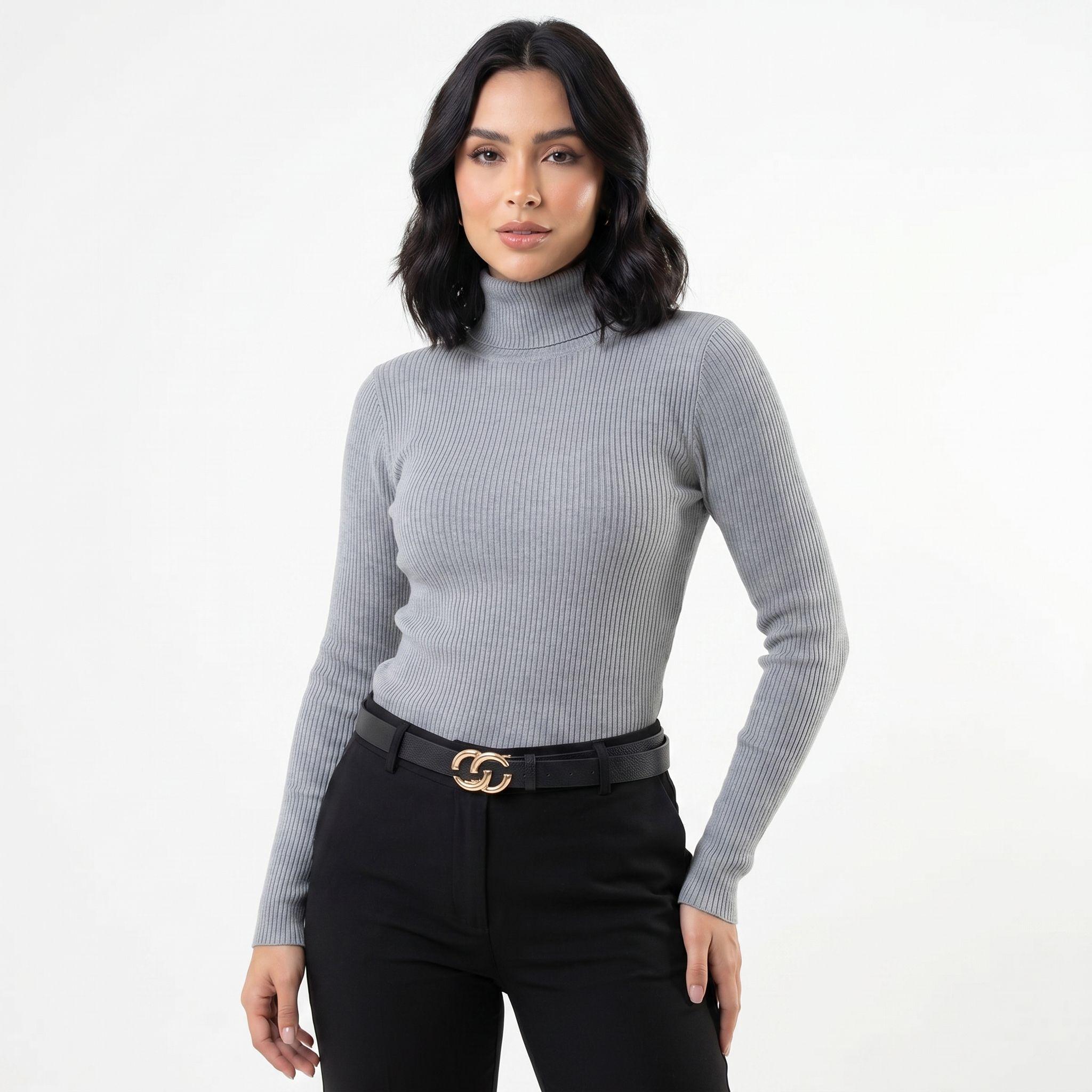 Sweater Beatle Mujer Lanilla Suave Formal-0