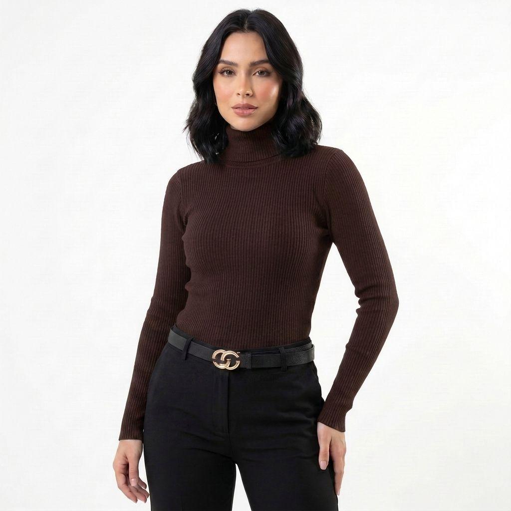 Sweater Beatle Mujer Lanilla Suave Formal-0